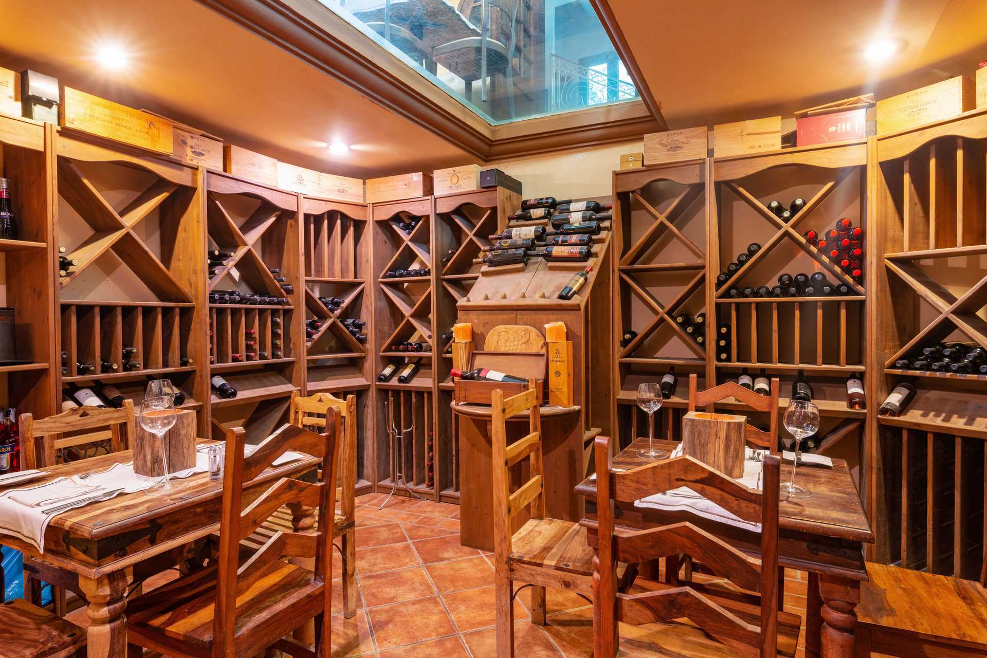 Restaurant Castello in het hotel Acropol in Parga, Griekenland.