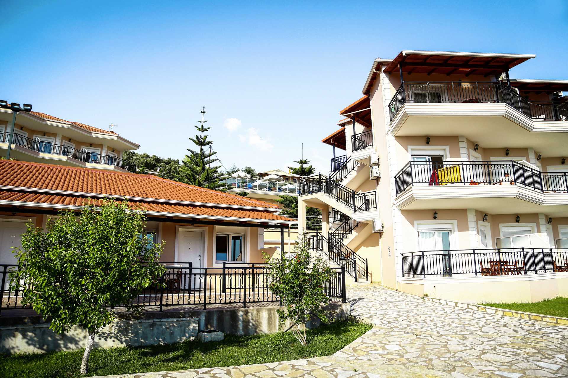 Hotel Alea in Parga, Griekenland.