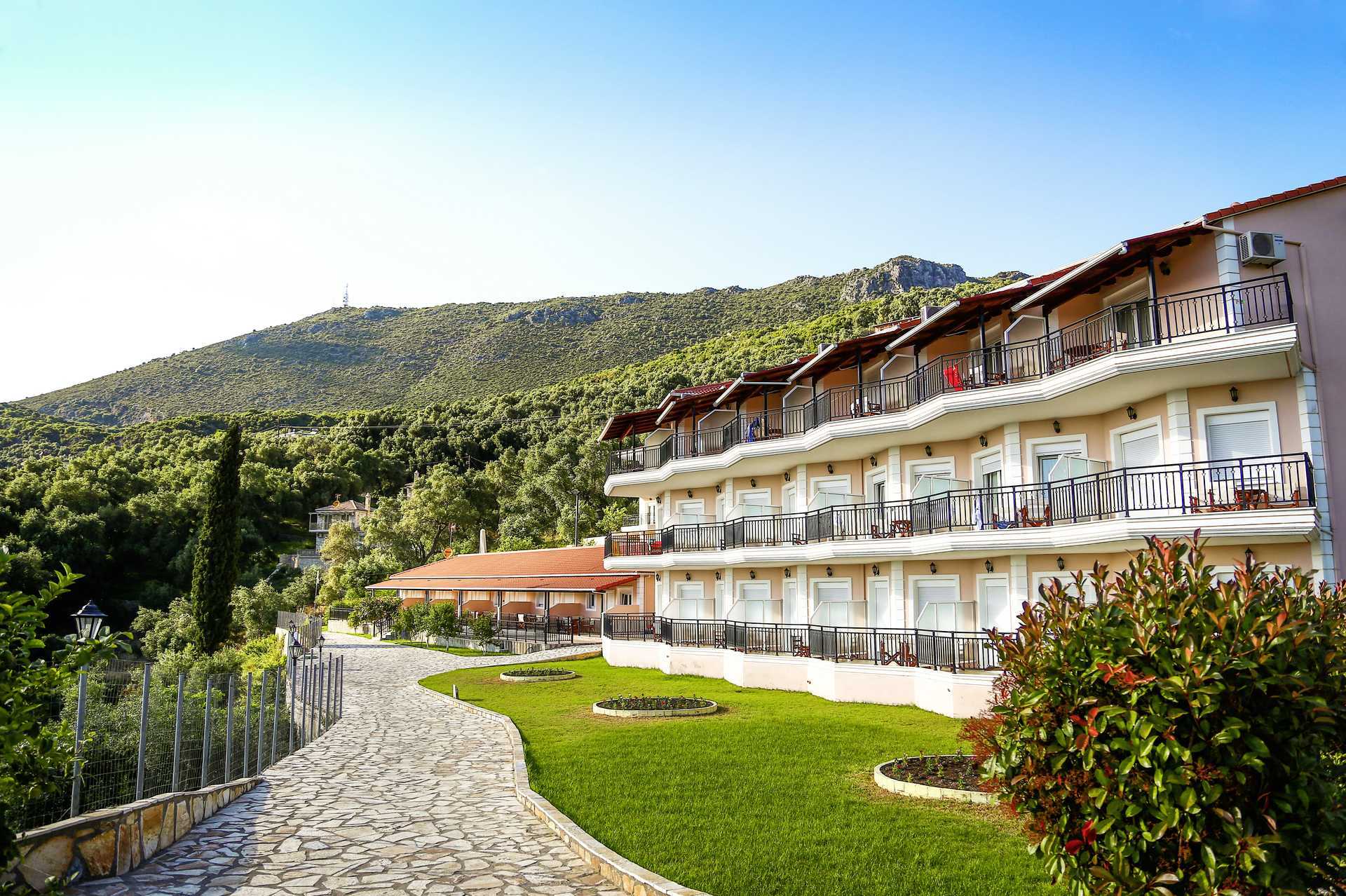 Hotel Alea in Parga, Griekenland.
