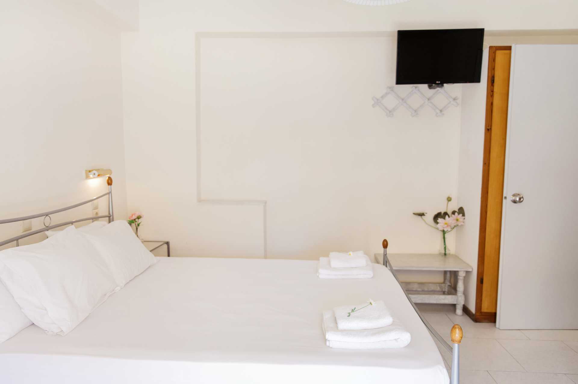 Appartement in hotel Aggelos op Lefkada, Griekenland.