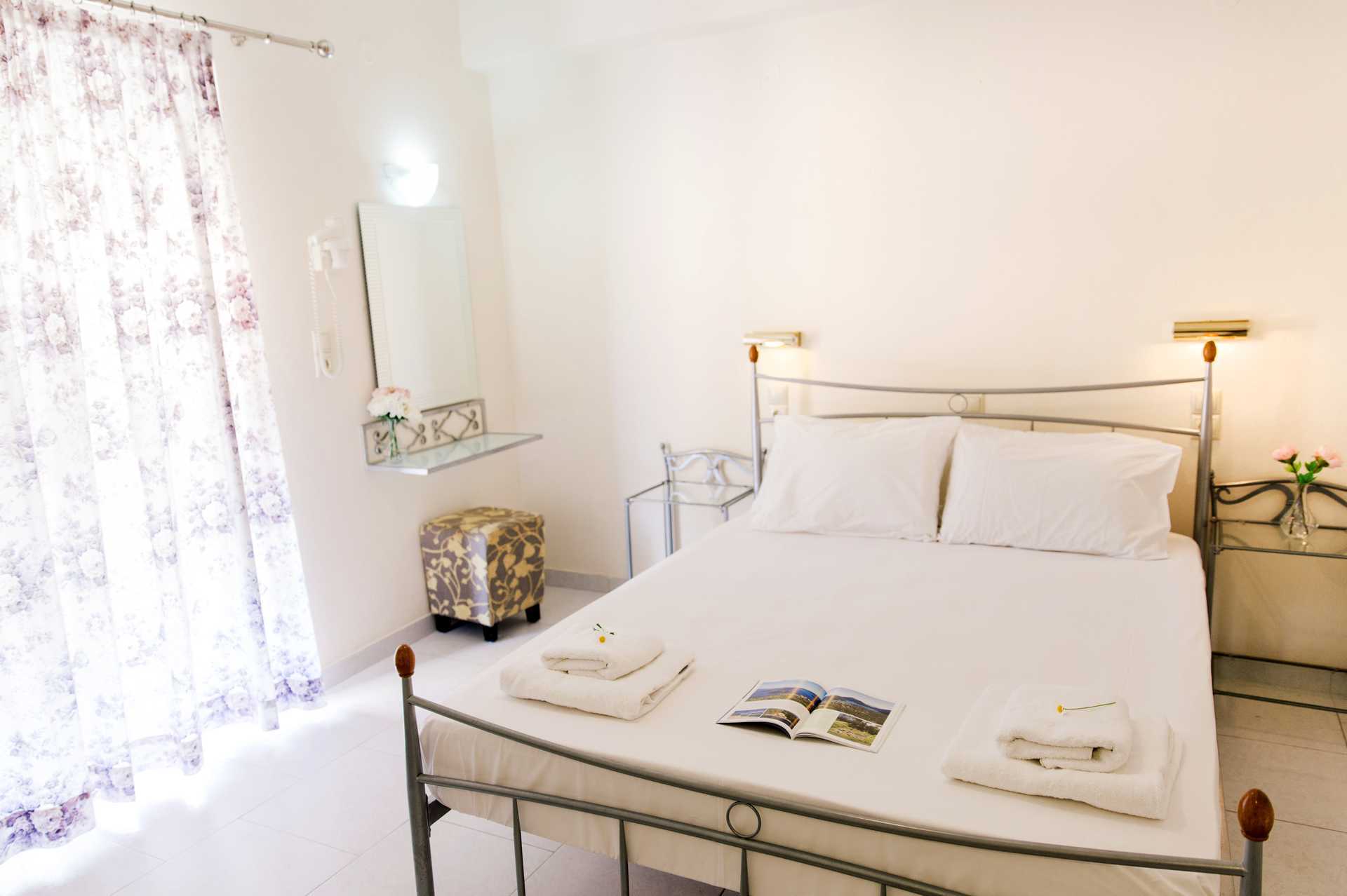 Appartement in hotel Aggelos op Lefkada, Griekenland.