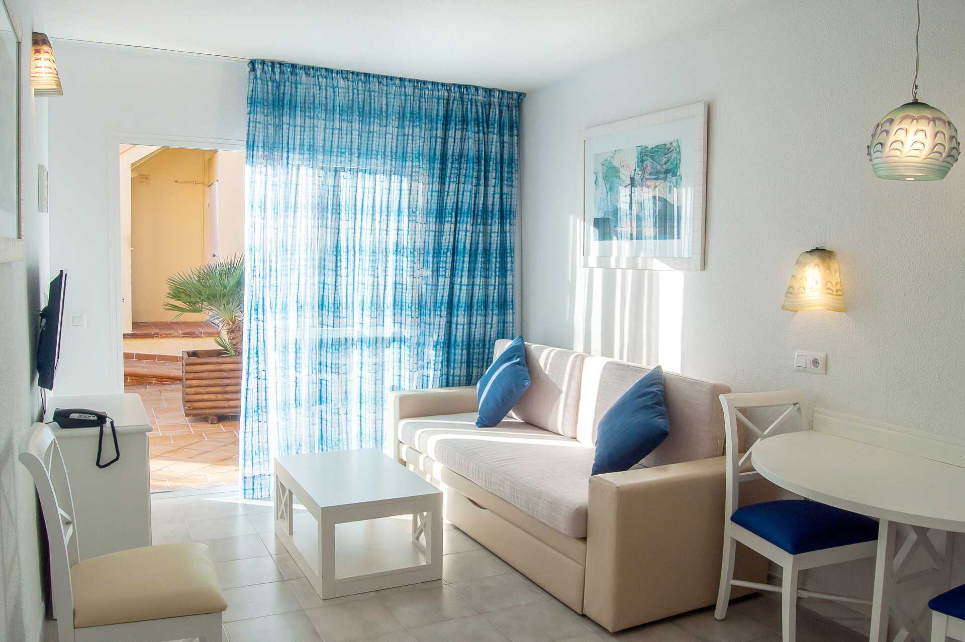 Appartement in hotel BQ Alcudia Sunvillage op Mallorca, Spanje.