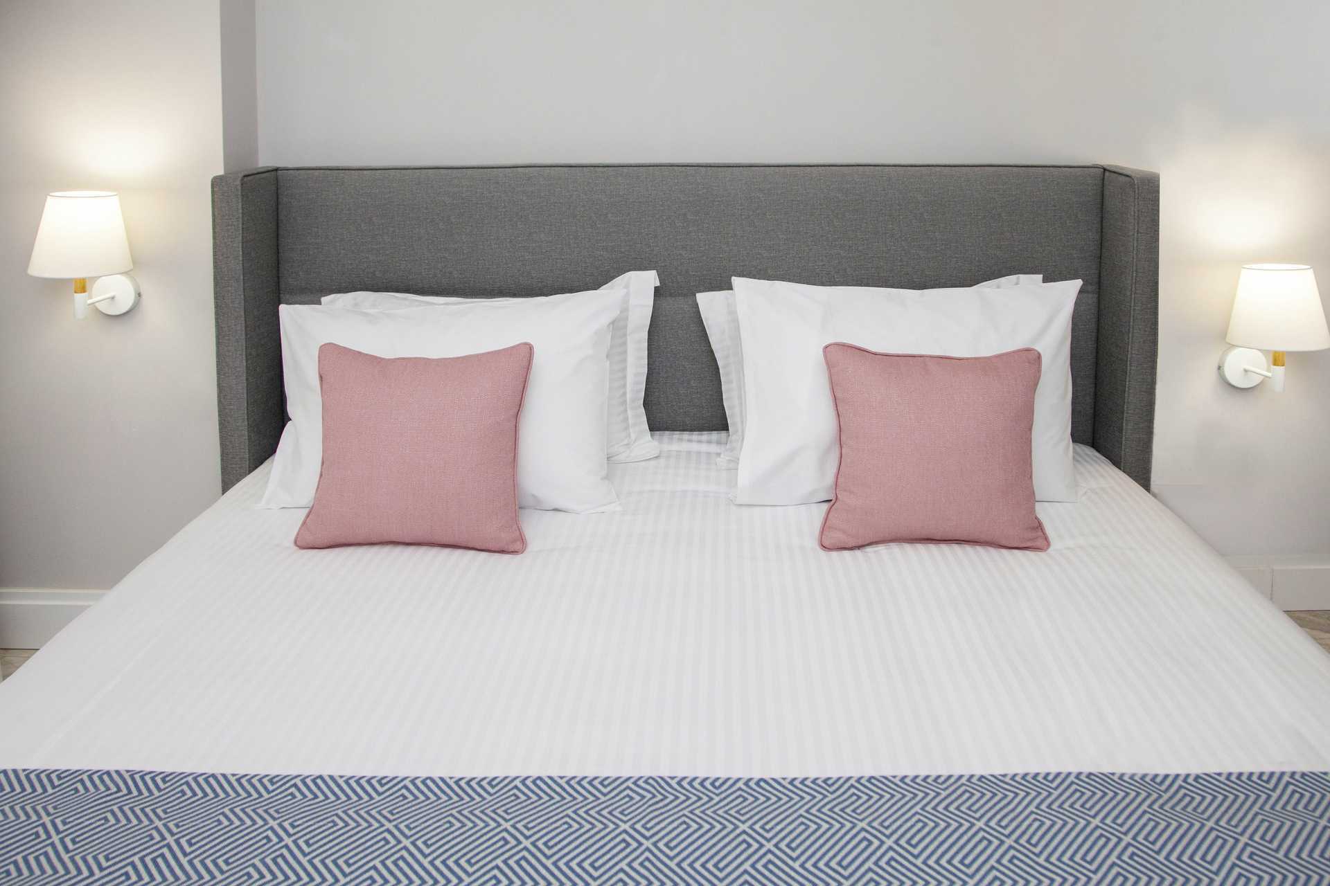 Studio in het Aquarius hotel in Rethymnon, Kreta.