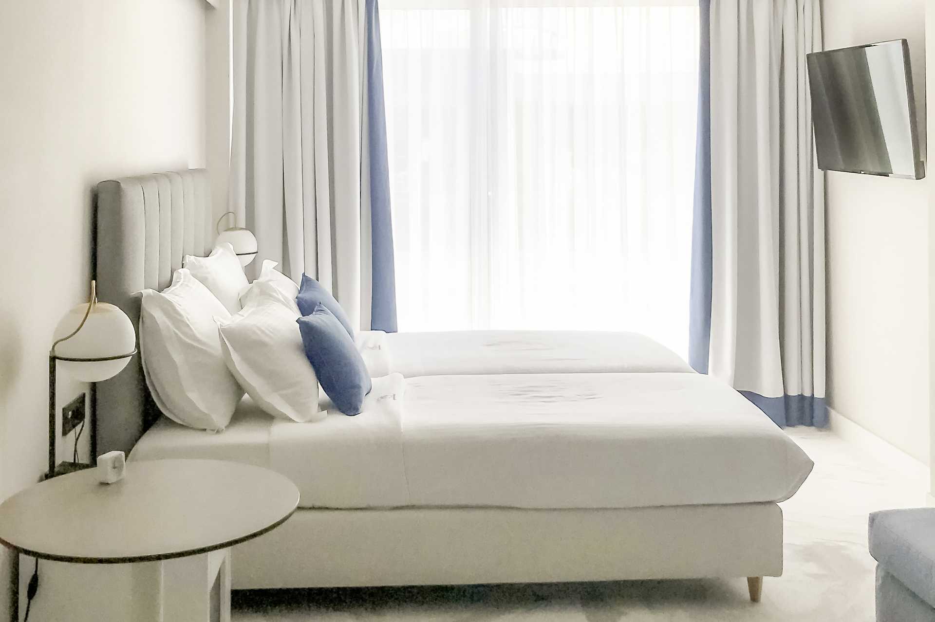 Studio in het Aquarius hotel in Rethymnon, Kreta.