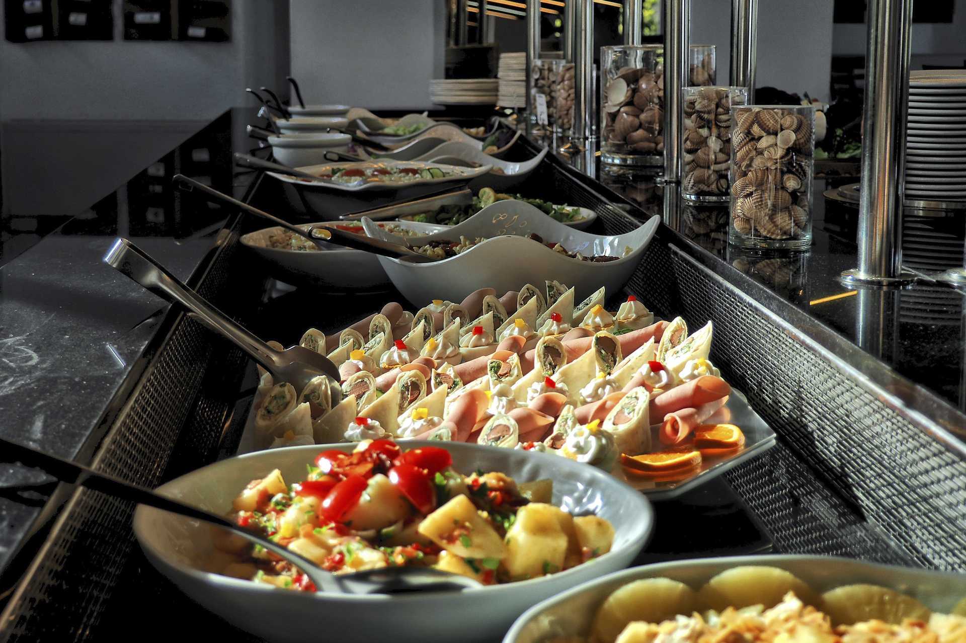 Restaurant bij hotel Arion in Kokkari, Samos.