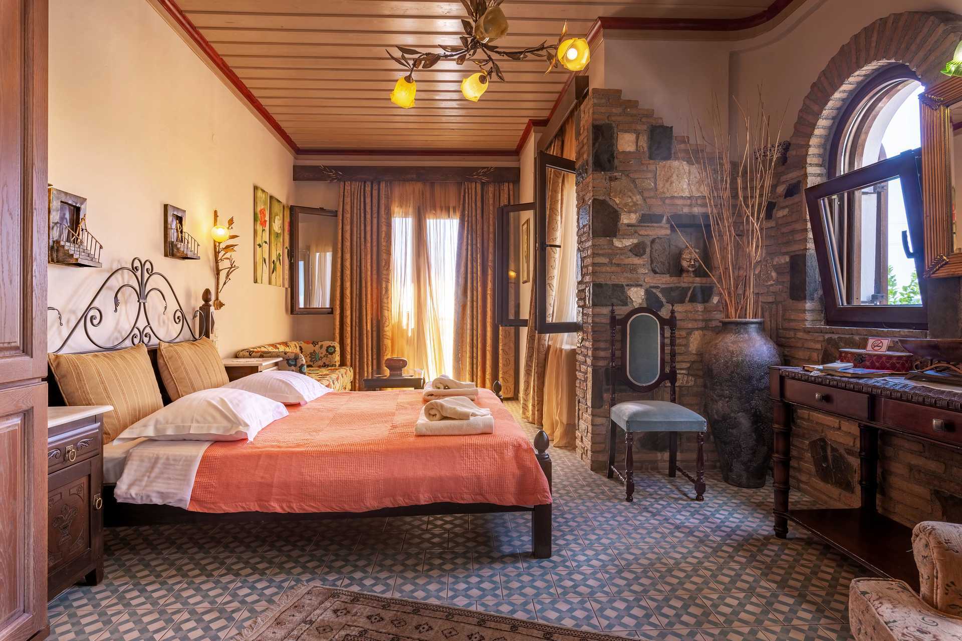 Deluxe suite in Hotel Panorama in Parga, Griekenland.