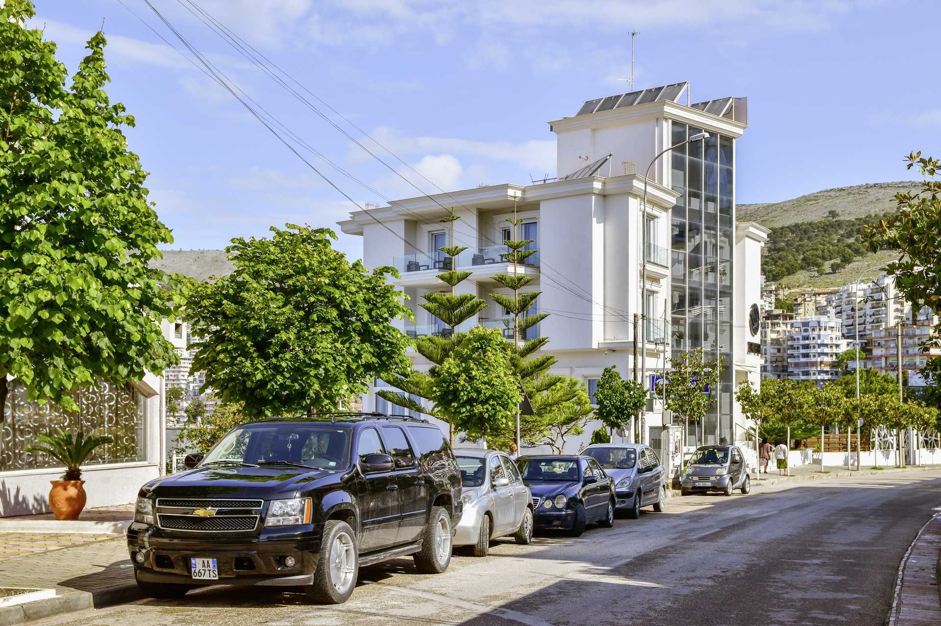Hotel Demi in Saranda, Albanië.