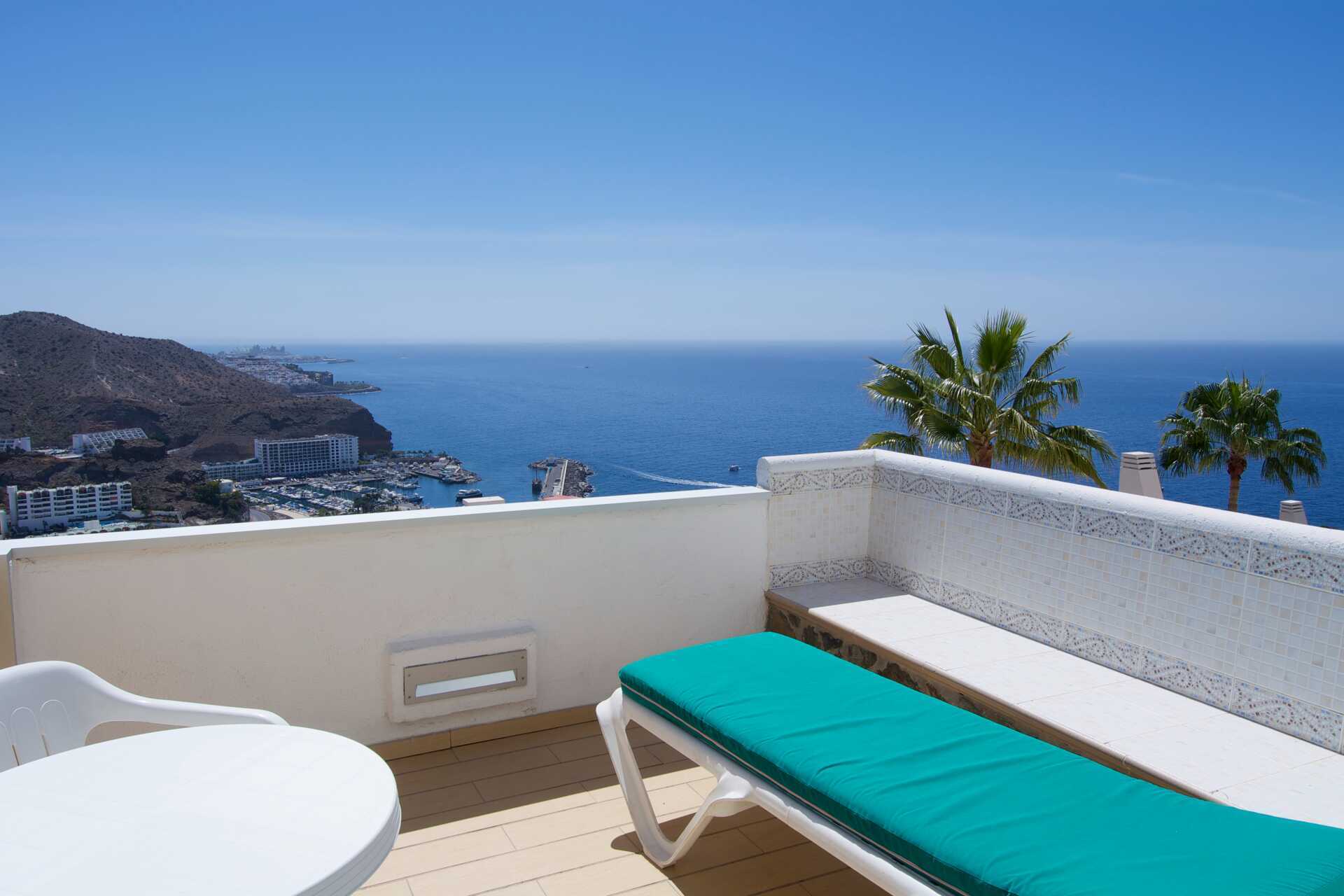 Driekamerappartement in Riosol in Puerto Rico, Gran Canaria.
