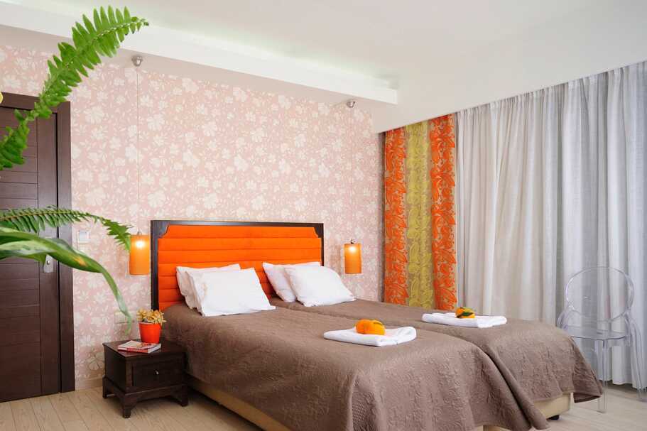 Eenkamerappartement in Hotel Steris in de stad Rethymnon op Kreta, Griekenland.