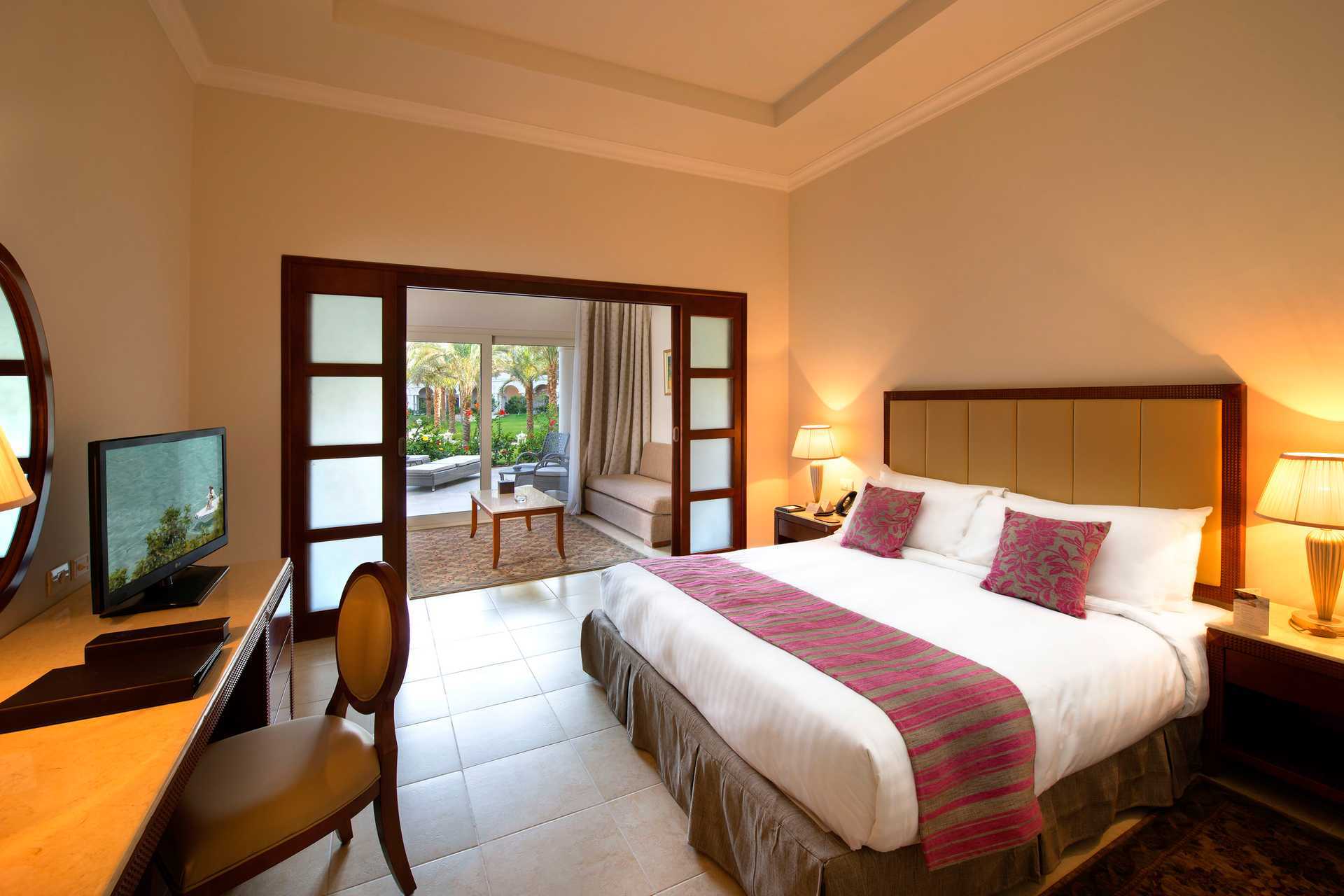 Familiekamer in Hotel Baron Palace Resort in Sahl Hasheesh, Egypte.
