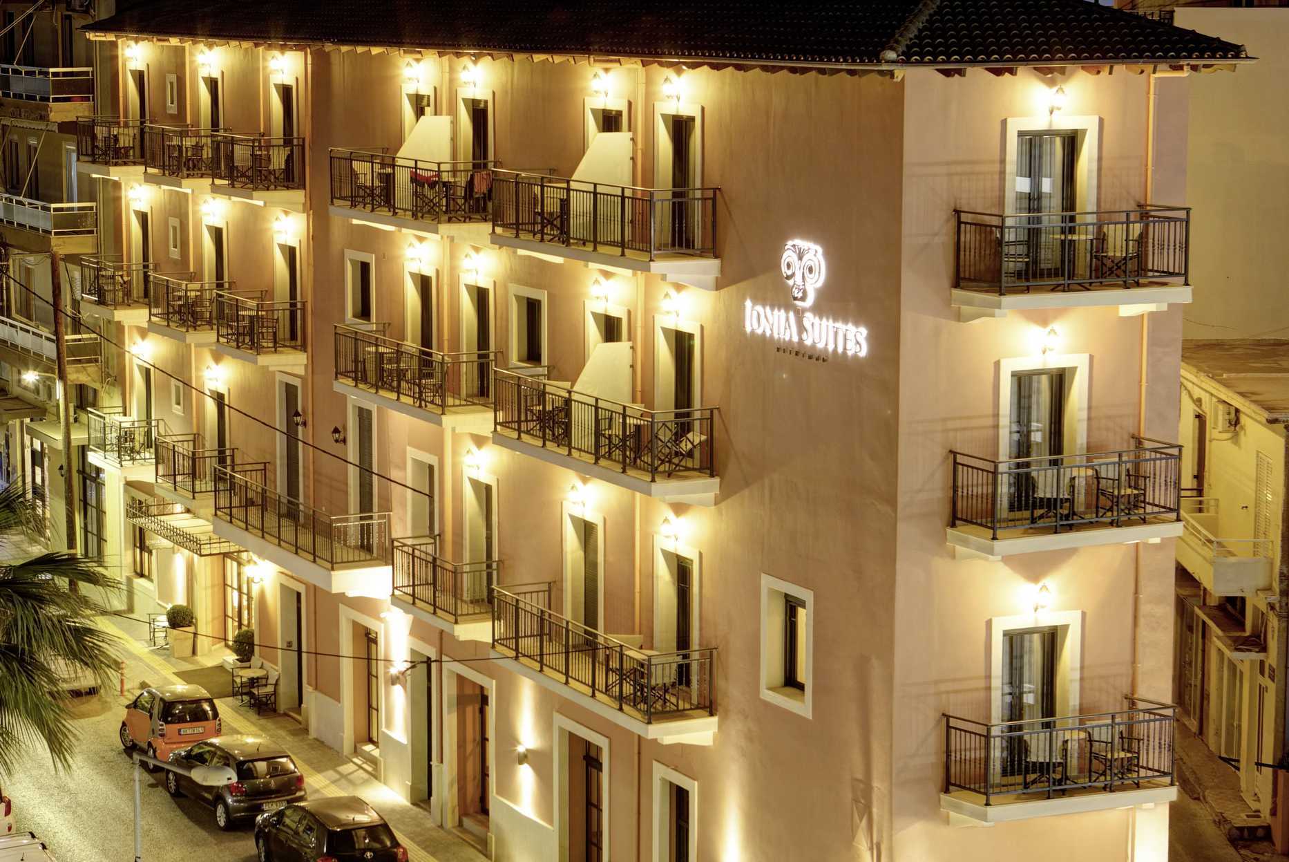 Hotel Ionia Suites in Rethymnon op Kreta.