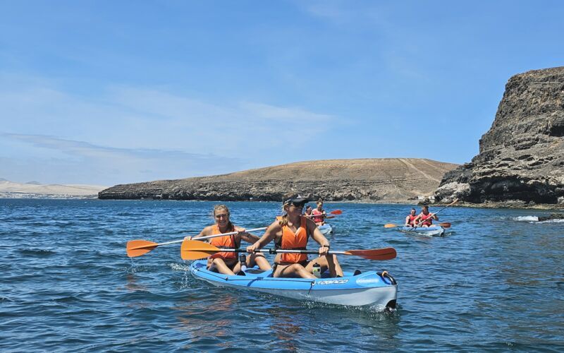 Kajak- en snorkeltocht