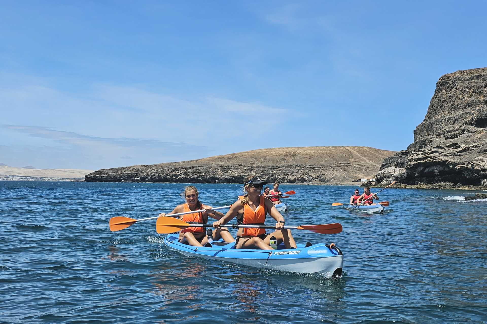 Kajak- en snorkeltocht