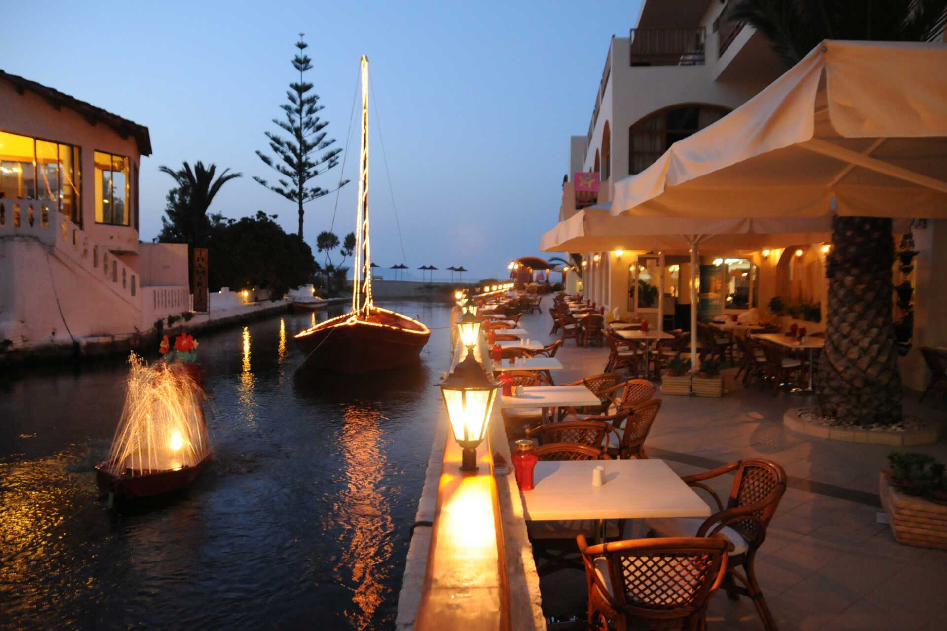 hotel Kalives Beach op Kreta, Griekenland.