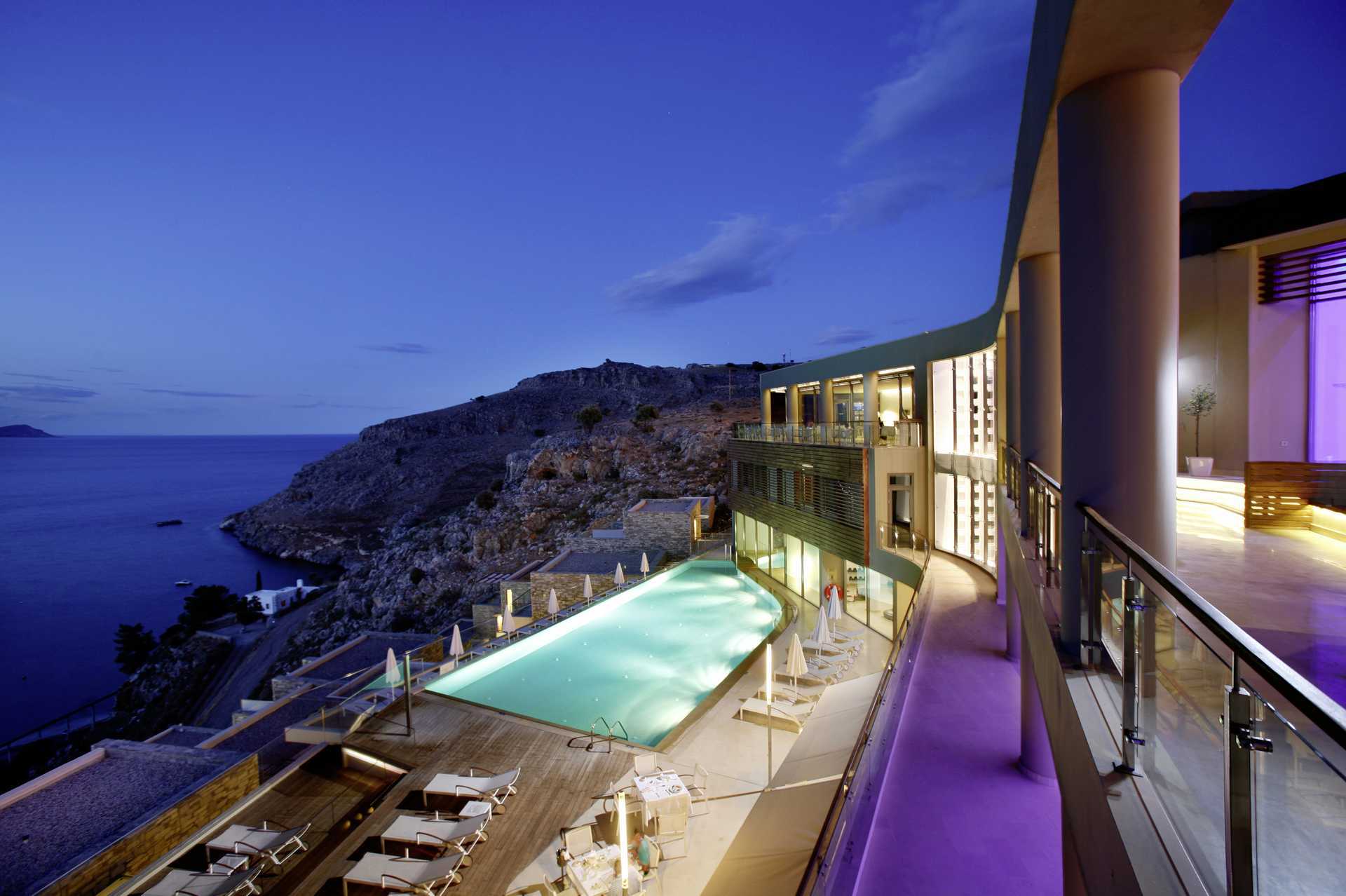 hotel Lindos Blu, Griekenland.
