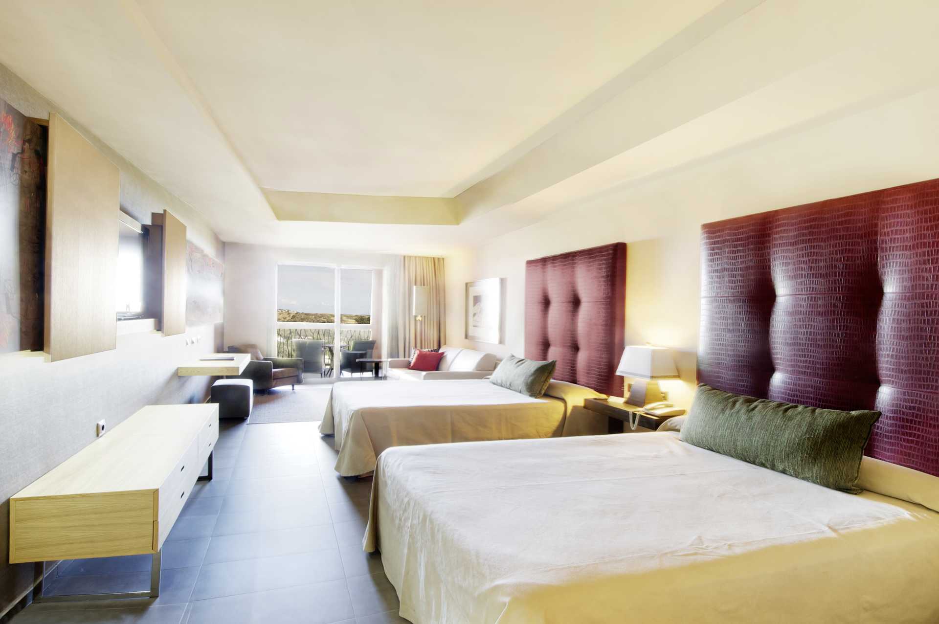 Familiekamer in Lopesan Baobab Resort in Meloneras, Gran Canaria.