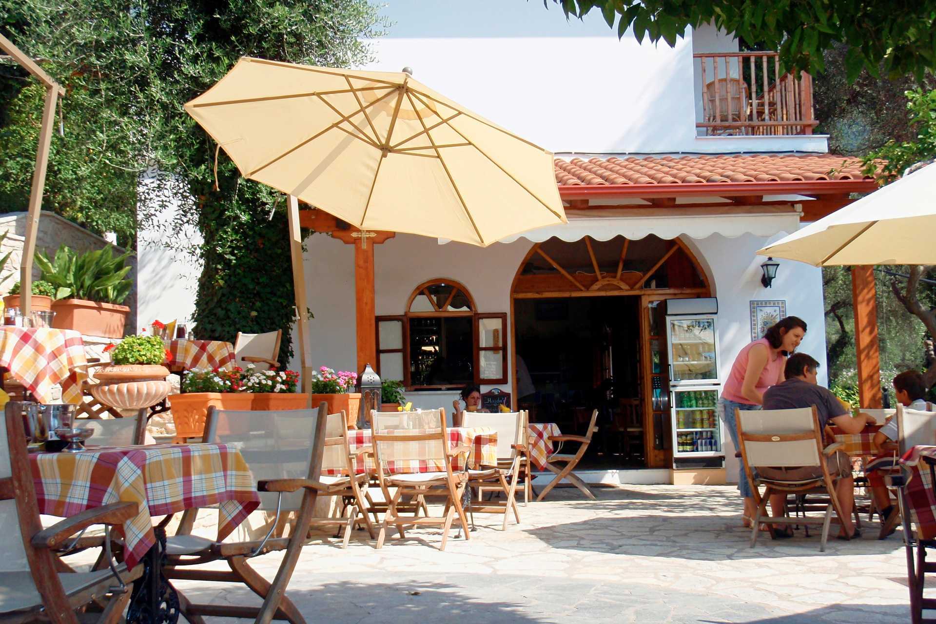 Hotel Magda's in Parga, Griekenland.