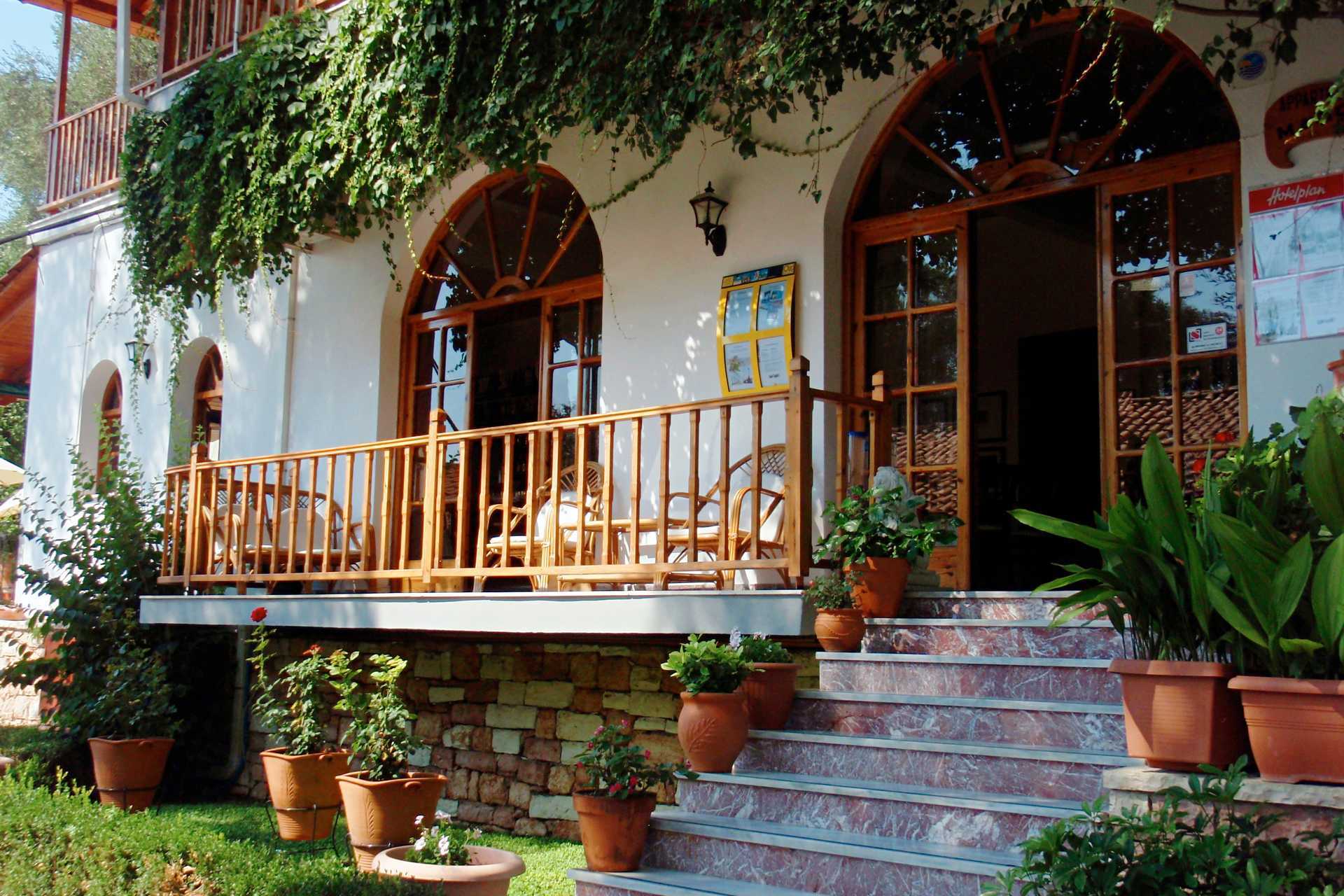 Hotel Magda's in Parga, Griekenland.