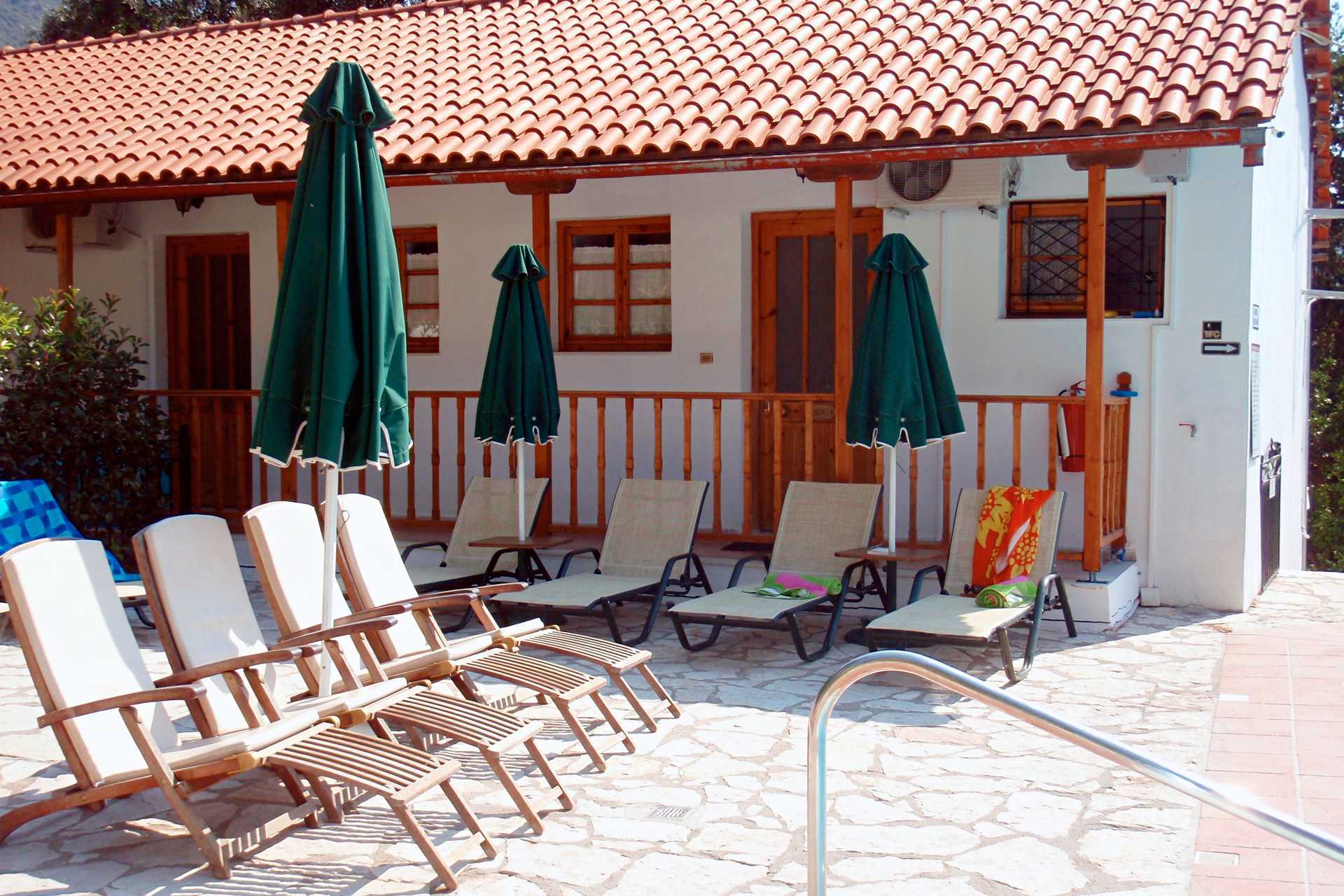 Hotel Magda's in Parga, Griekenland.