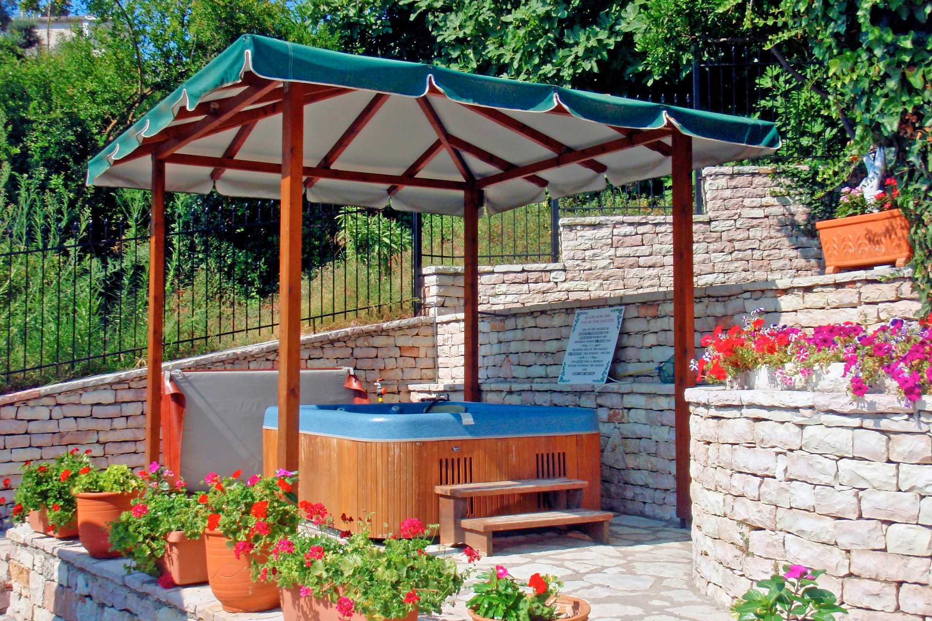 Hotel Magda's in Parga, Griekenland.