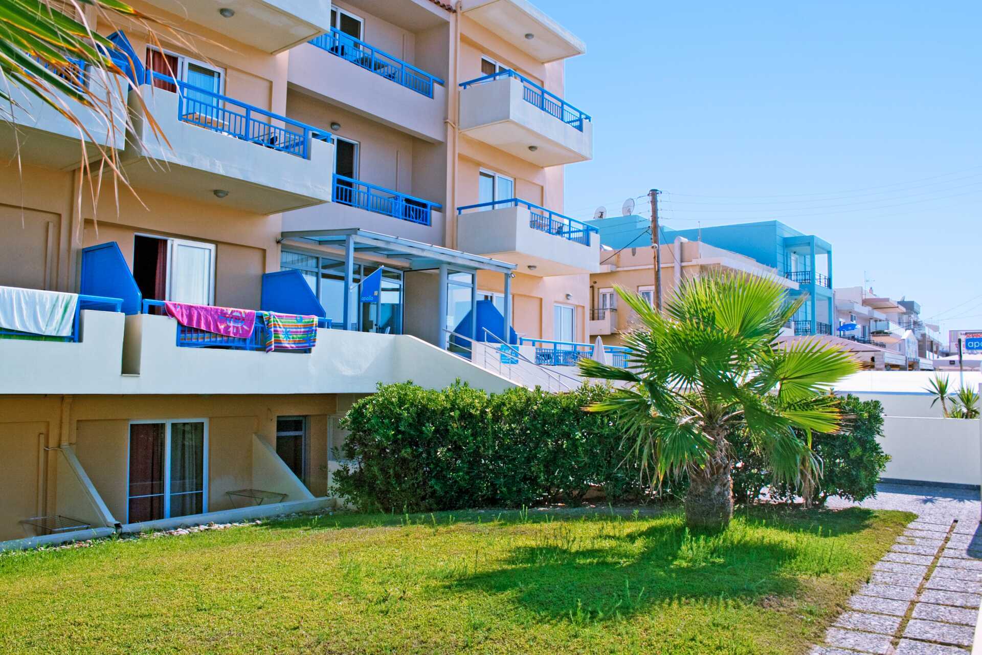 Hotel Marel in Rethymnon, Kreta.