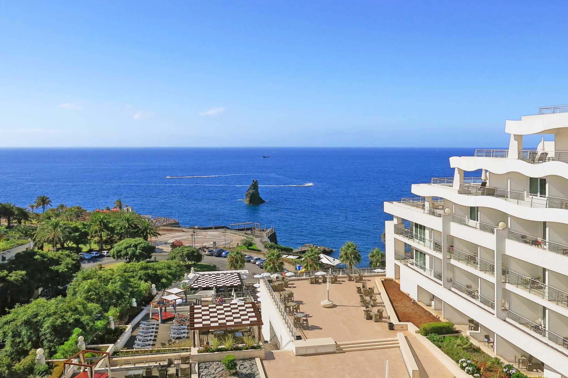 hotel Melia Madeira Mare in Funchal op Madeira, Portugal.