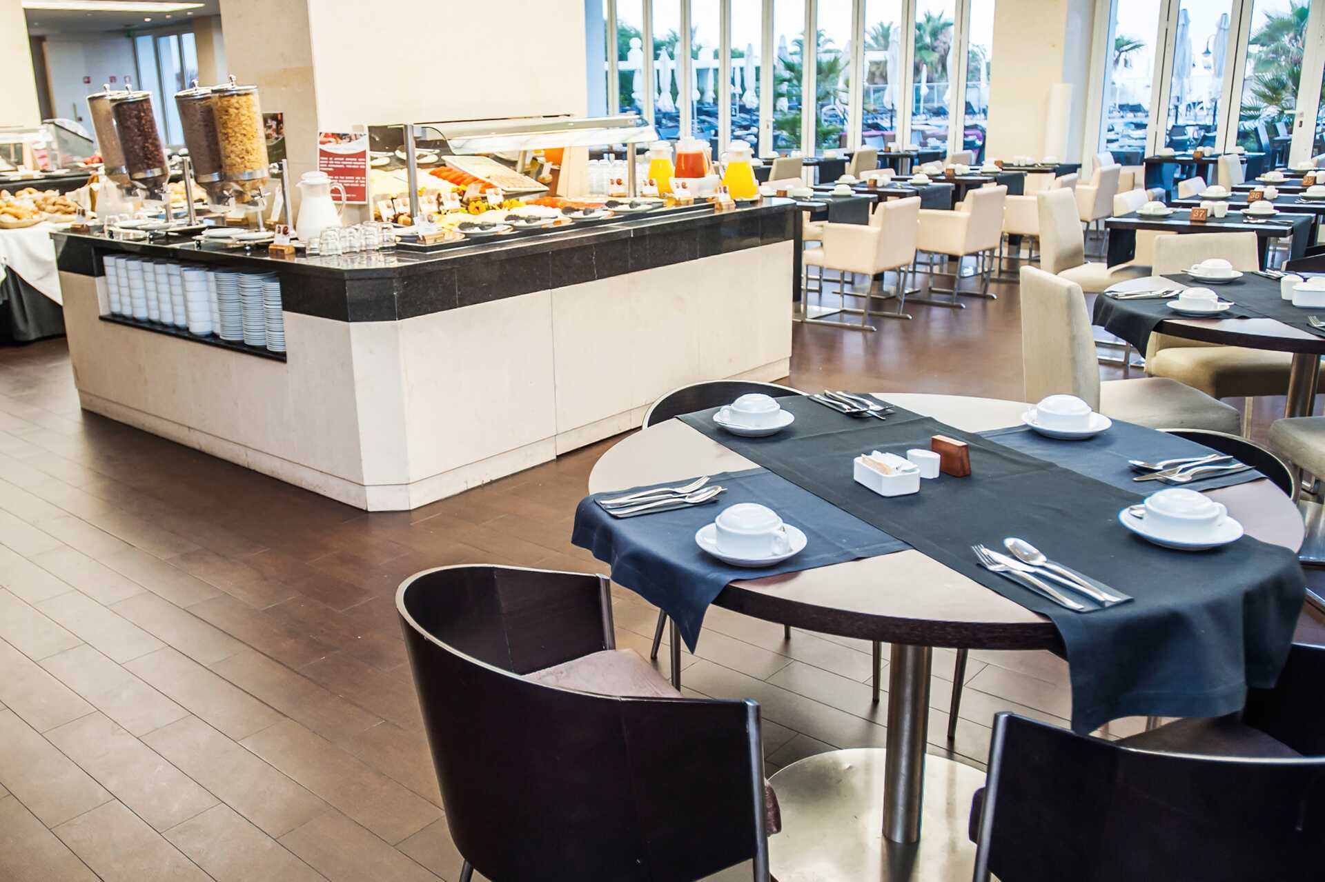 Restaurant Mare Nostrum in het Melia Madeira Mare hotel, Portugal.