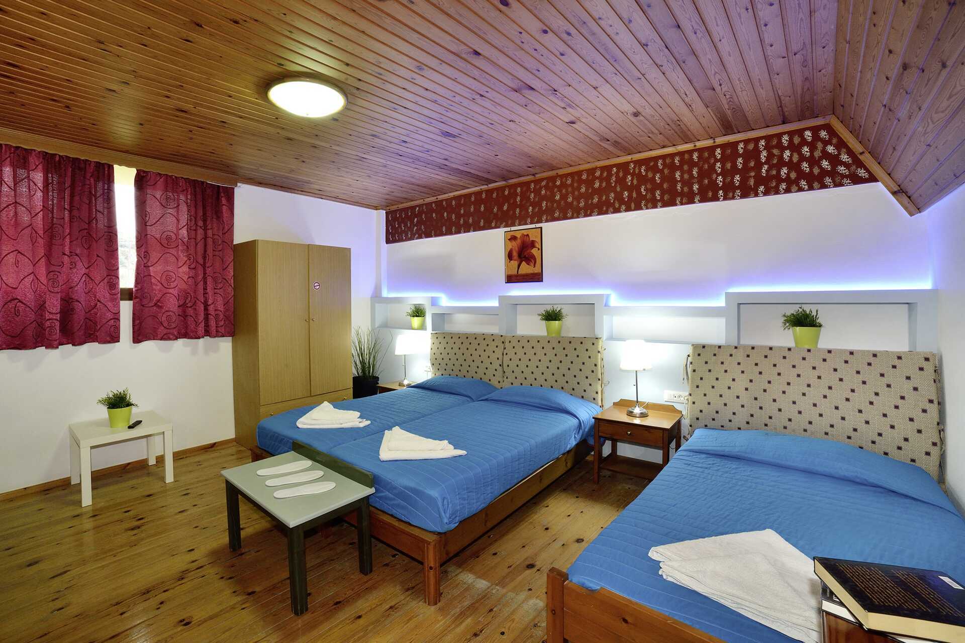 Tweekamerappartement op de eerste verdieping van Hotel Mythos Platanias op Kreta.