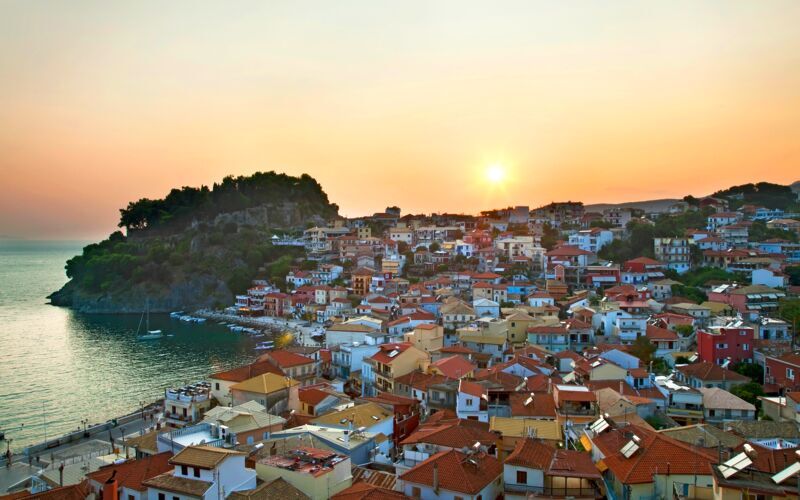 Parga by night - op eigen gelegenheid