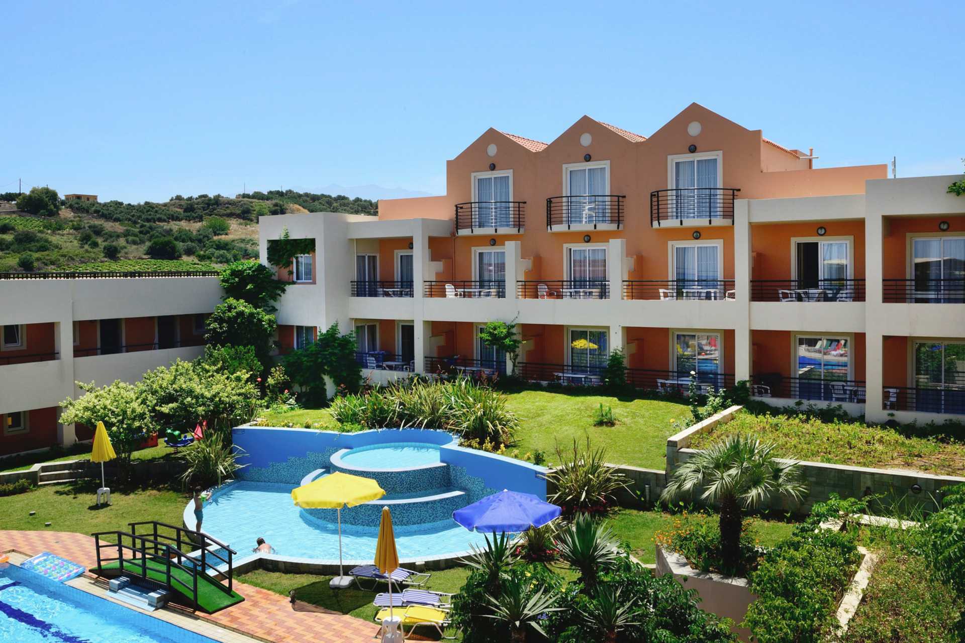 Hotel Pegasus, Kato Stalos, Kreta.