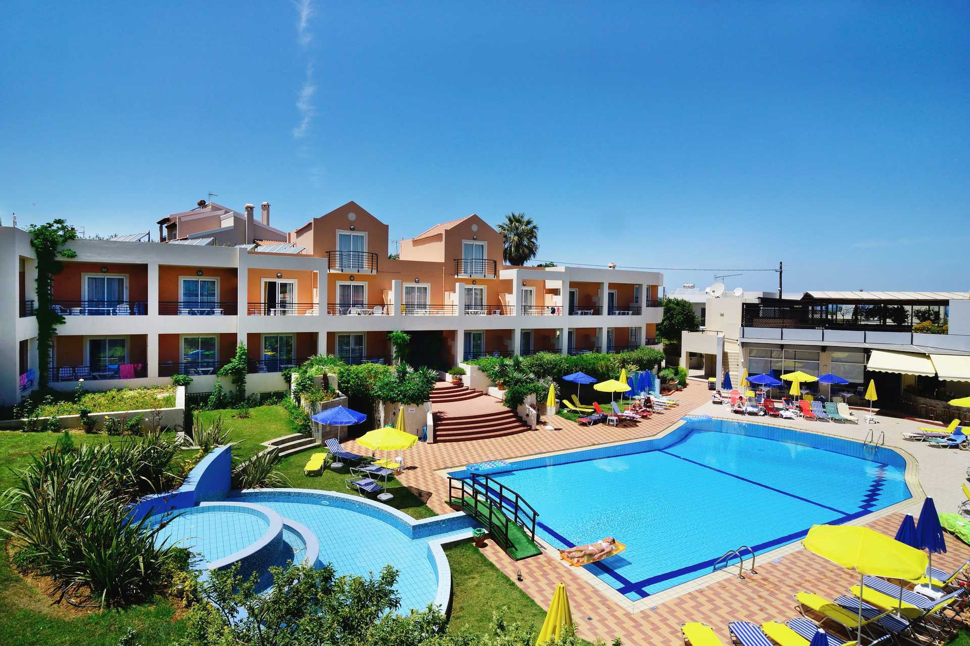 Hotel Pegasus, Kato Stalos, Kreta.