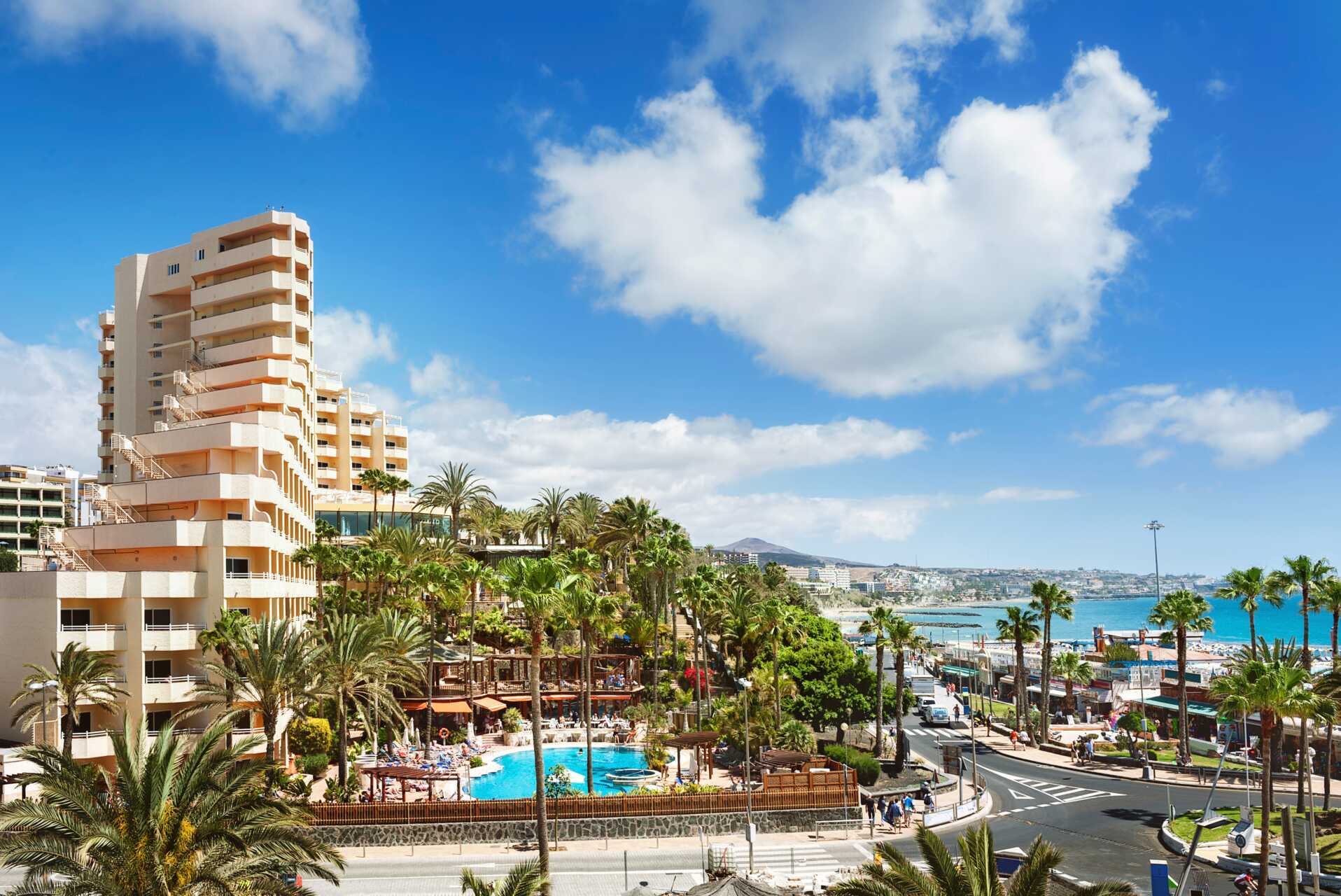 Playa del Inglés, Gran Canaria.