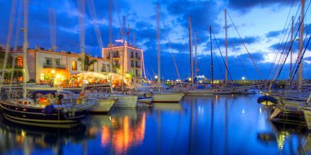 De haven van Puerto de Mogán op Gran Canaria, Spanje.