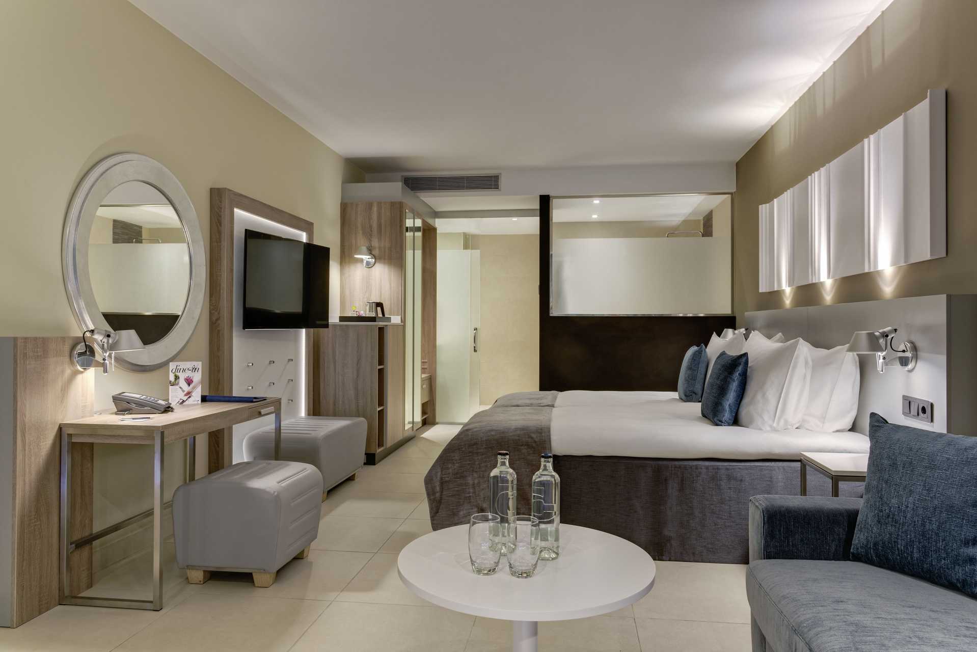 Tweepersoonskamer in het Radisson Blu Resort &amp; Spa in Puerto de Mogán op Gran Canaria.