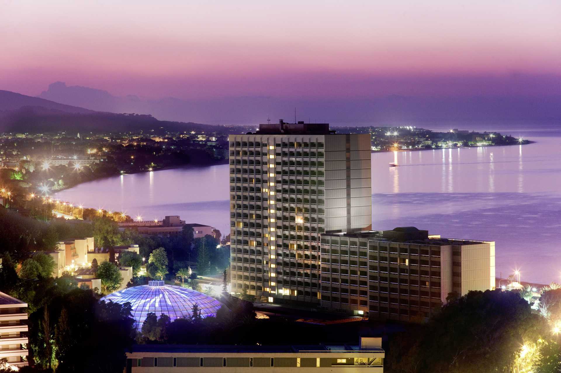 Hotel Rodos Palace op Rhodos in Ixia, Griekenland.