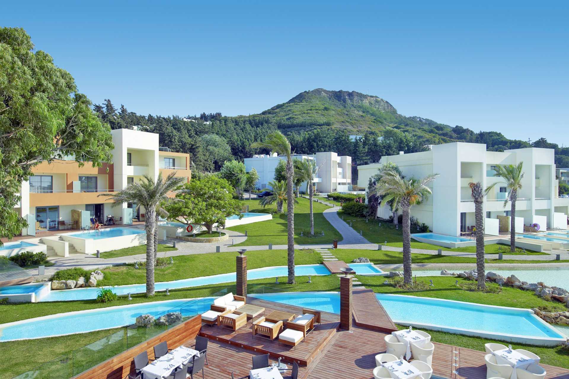 Hotel Rodos Palace in Ixia op Rhodos, Griekenland.