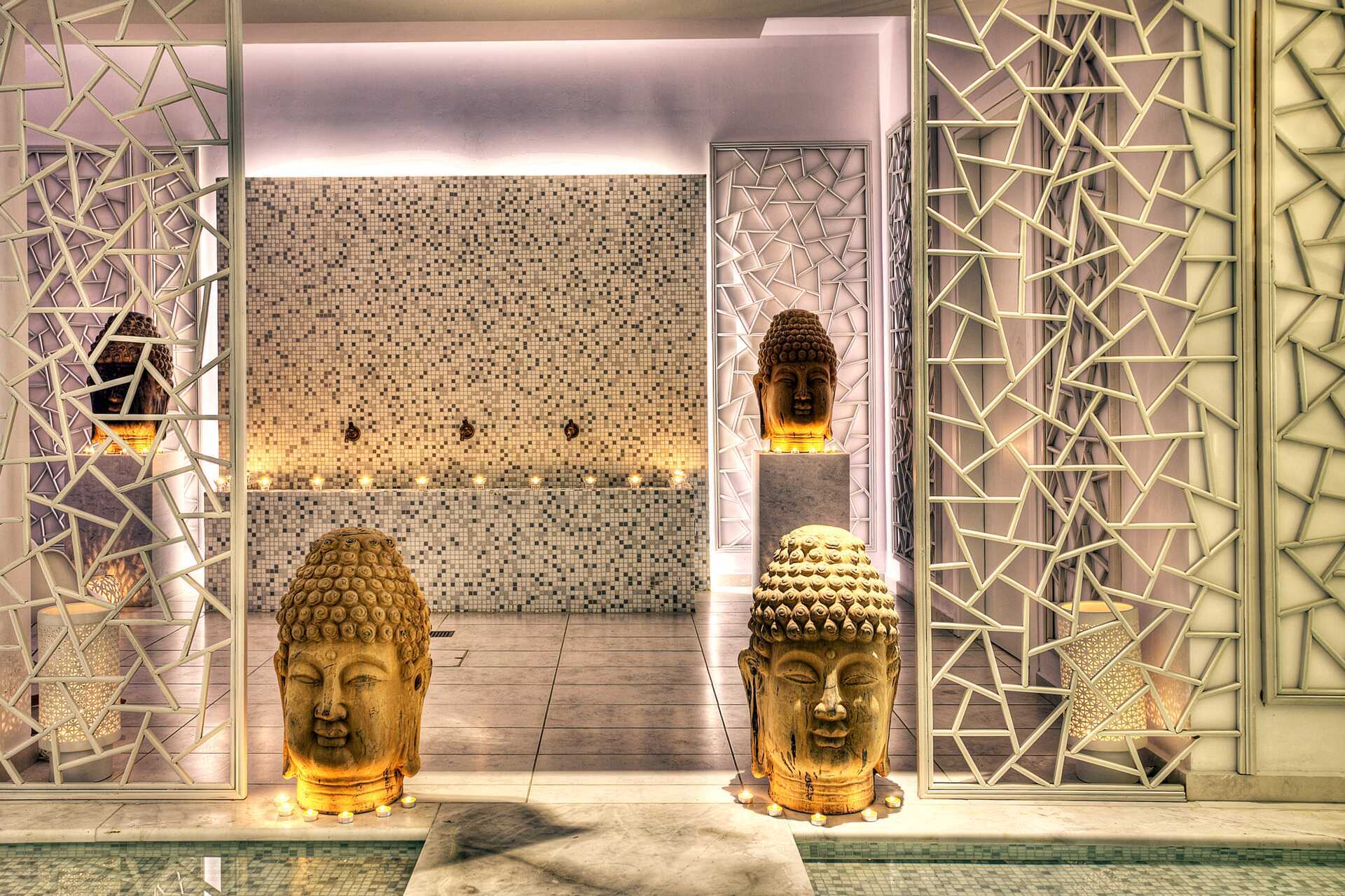 De spa van Salvator Hotel Villas & Spa in Parga, Griekenland.