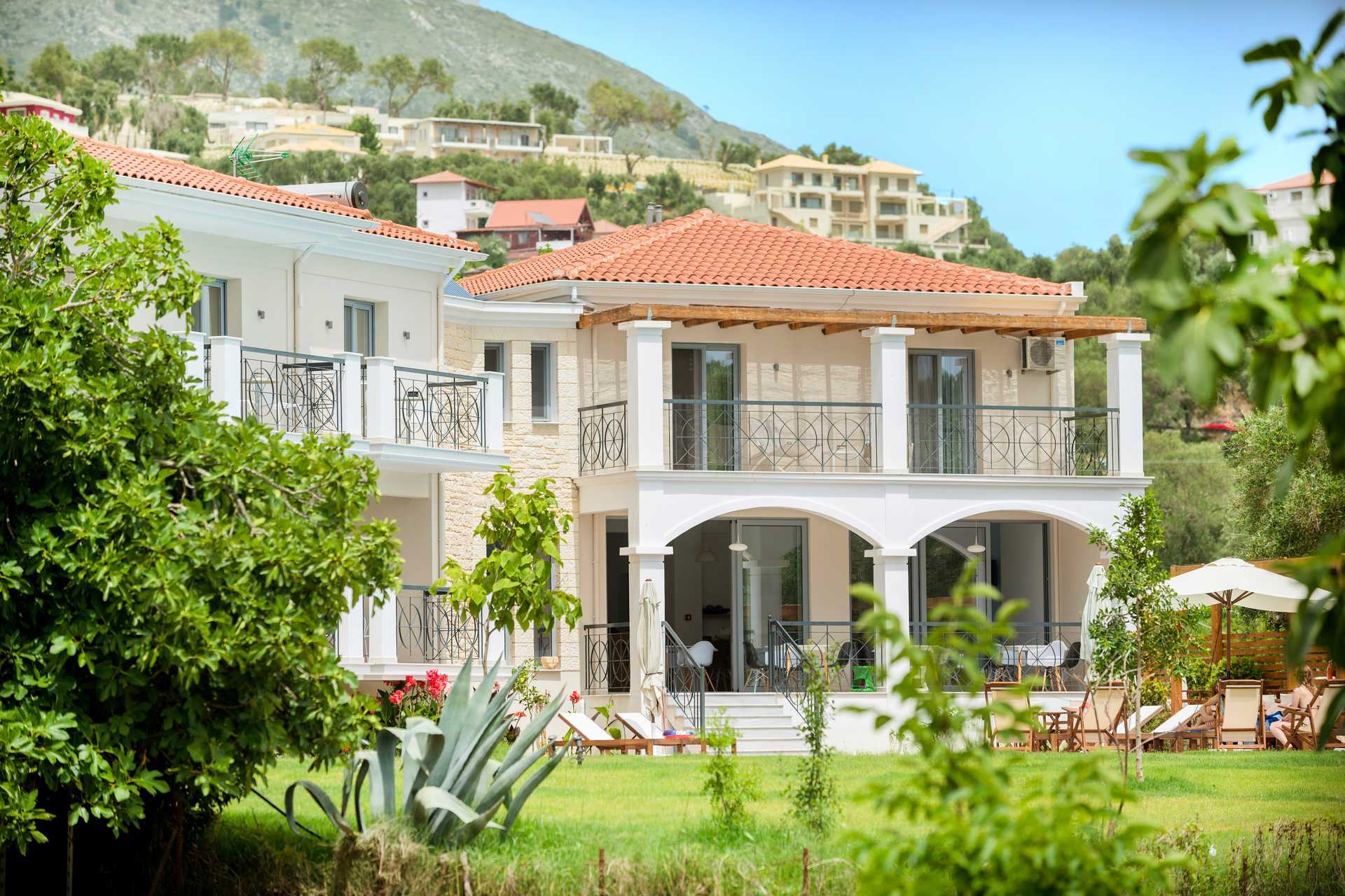 hotel Sappho in Parga, Griekenland.