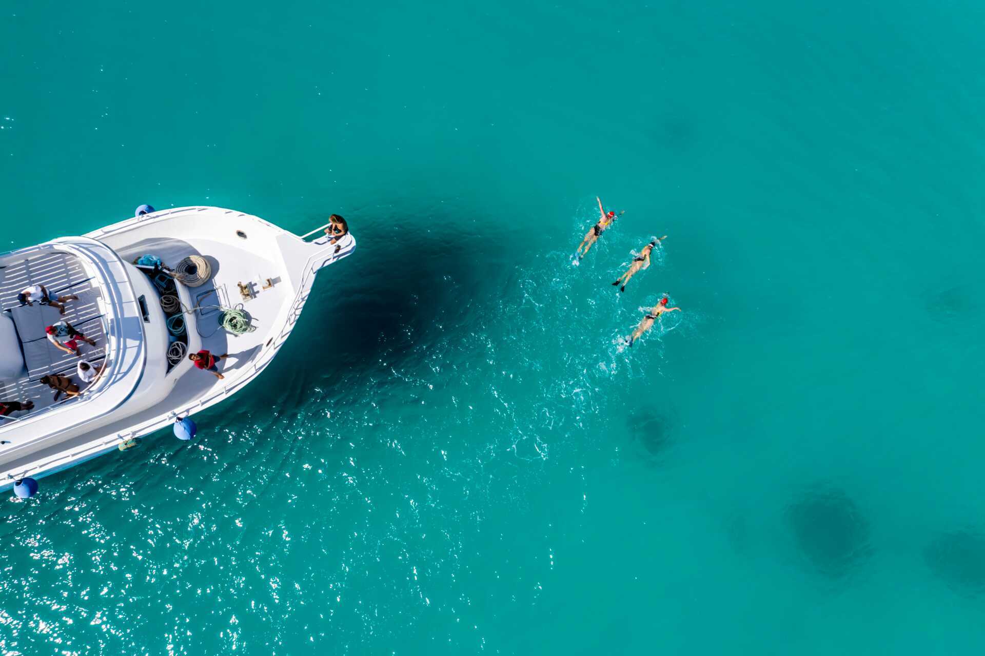 De Rode Zee is perfect voor zwemtraining.