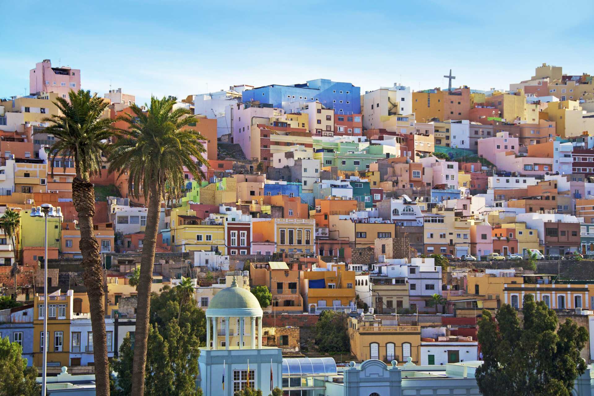 Las Palmas op Gran Canaria, Spanje.