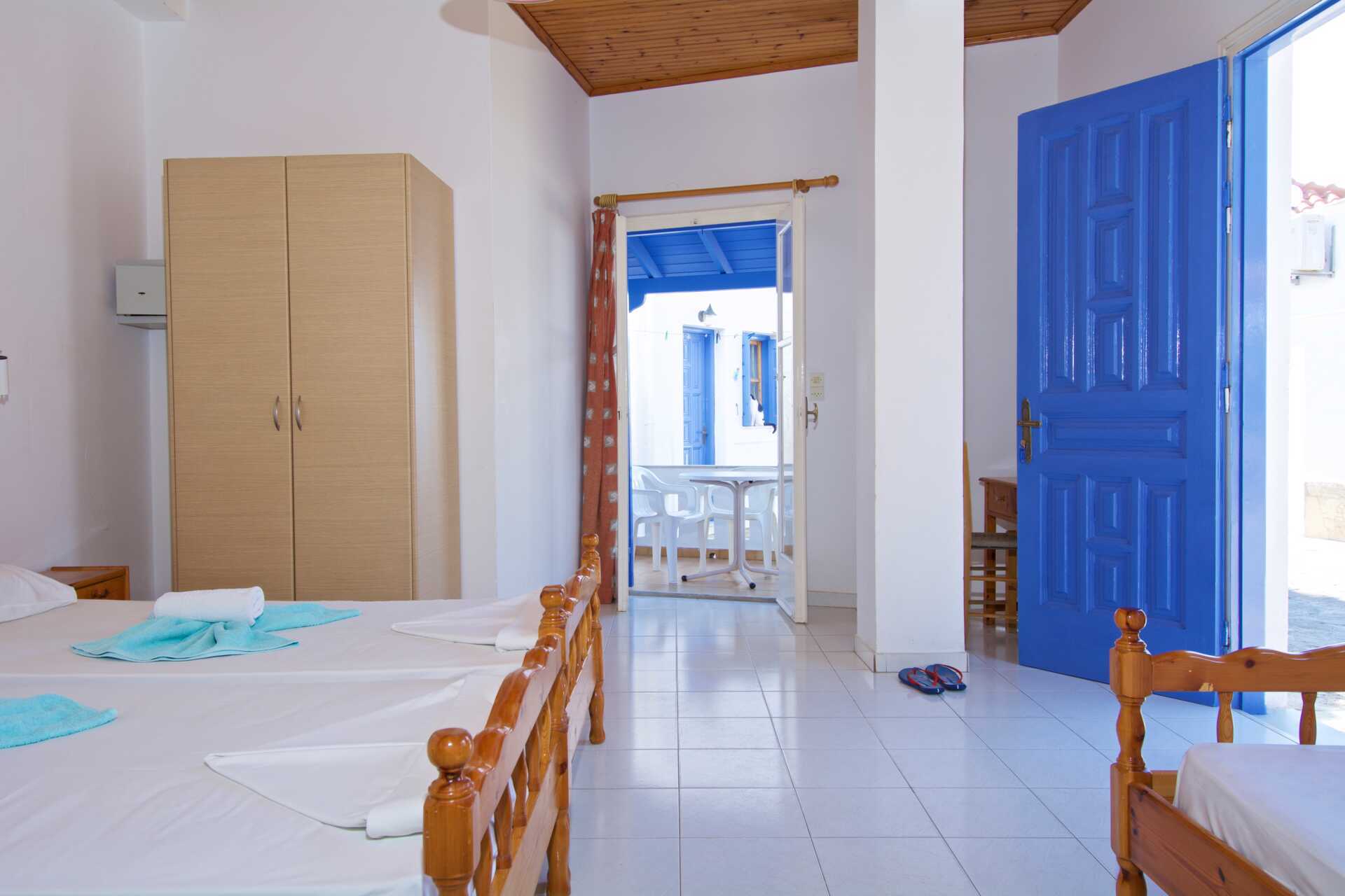 Studio in appartementenhotel Aspres in Votsalakia, Samos.