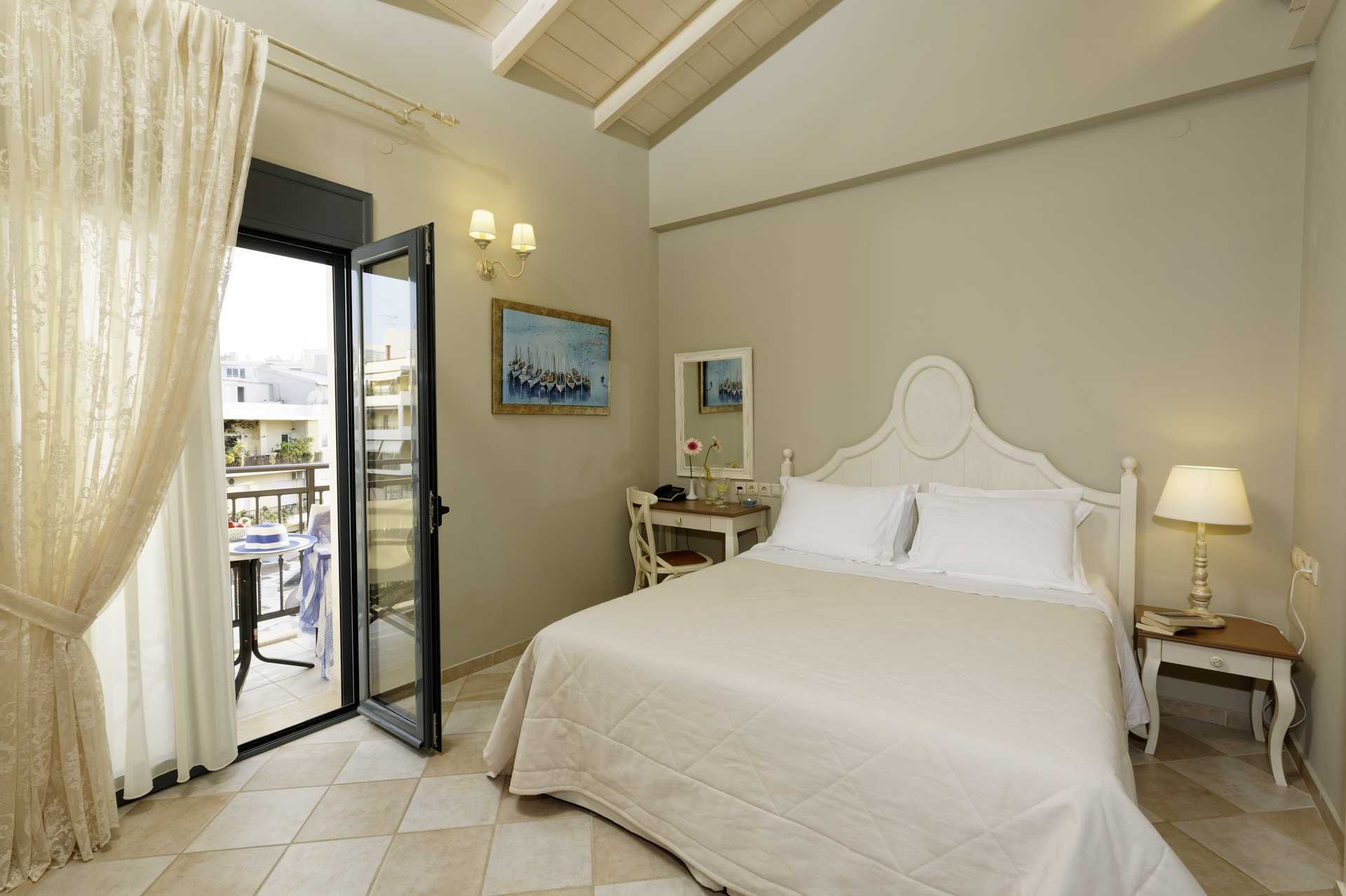 Studio in hotel Ionia Suites in Rethymnon op Kreta.