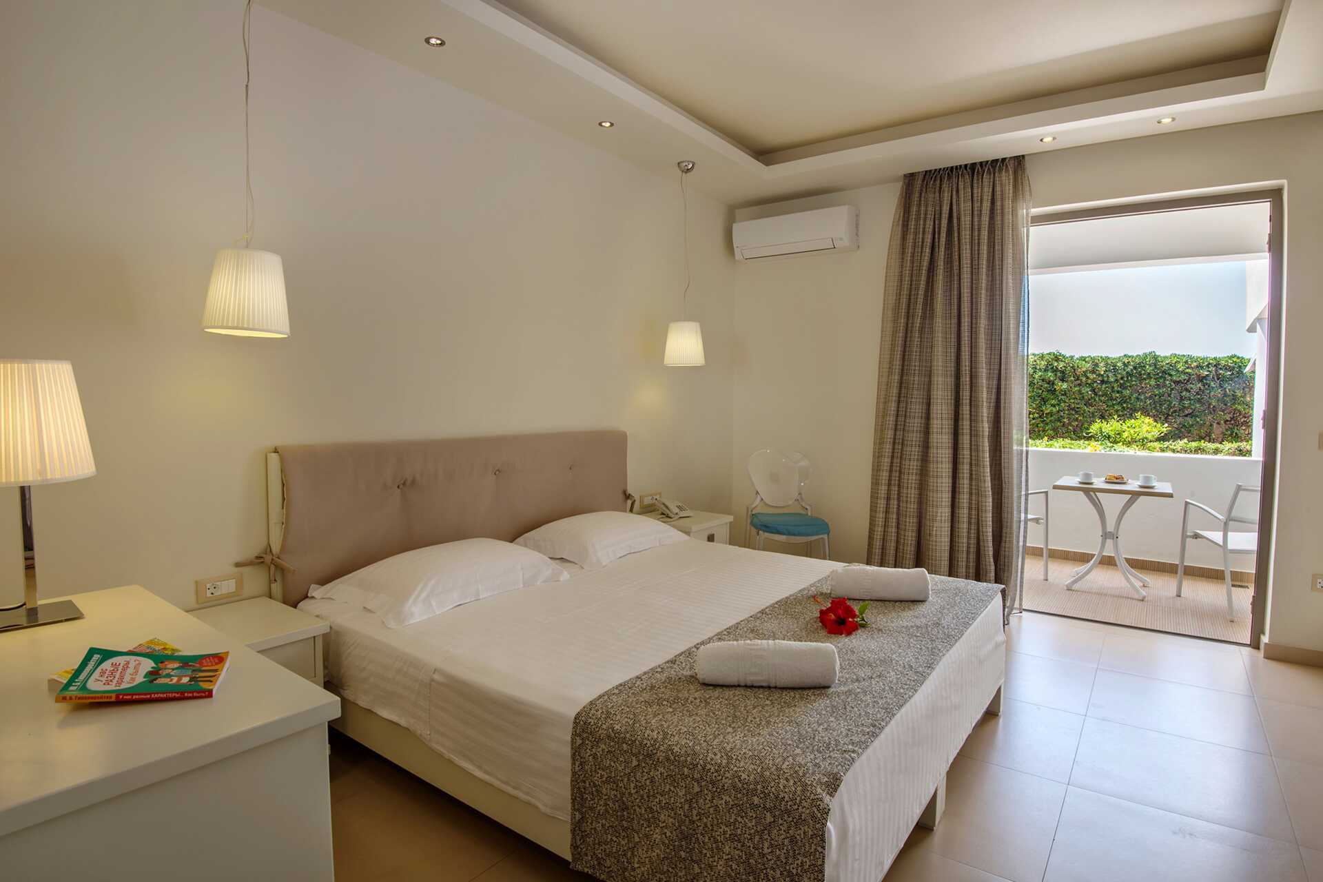 Studio in hotel Theo in Rethymnon, Kreta.