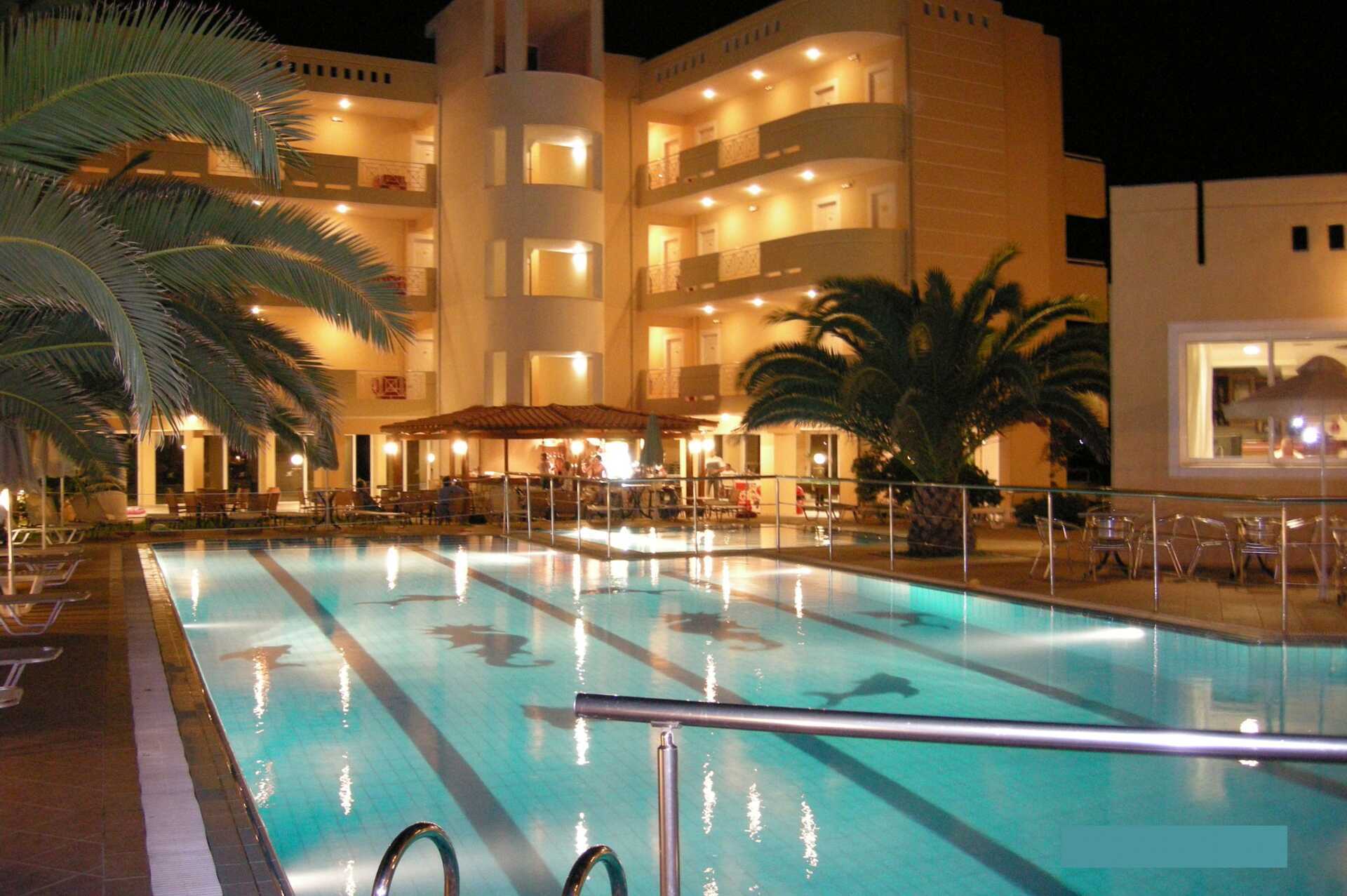 Hotel Sunny Bay in Kastelli, Kreta.