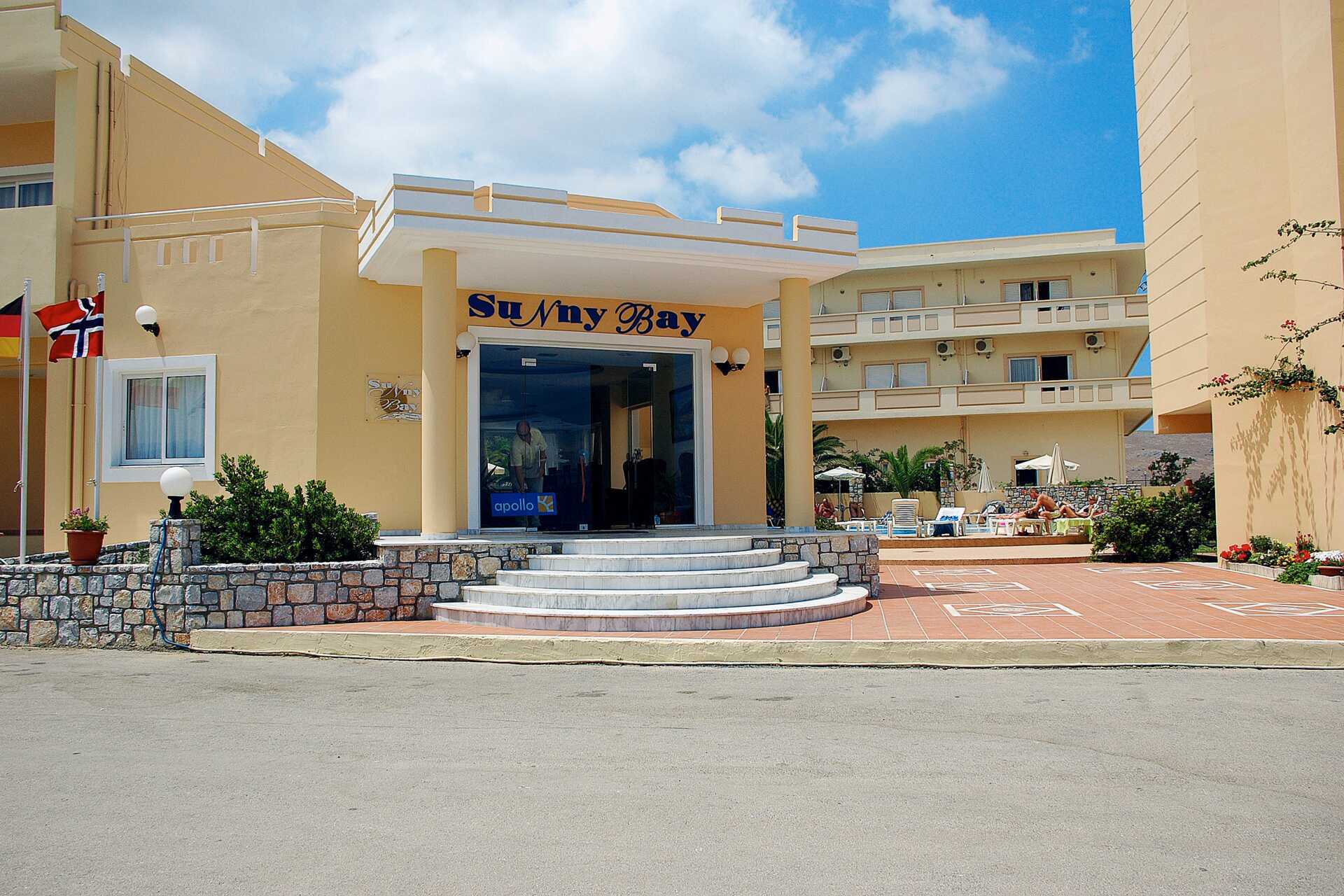 Hotel Sunny Bay in Kastelli, Kreta.
