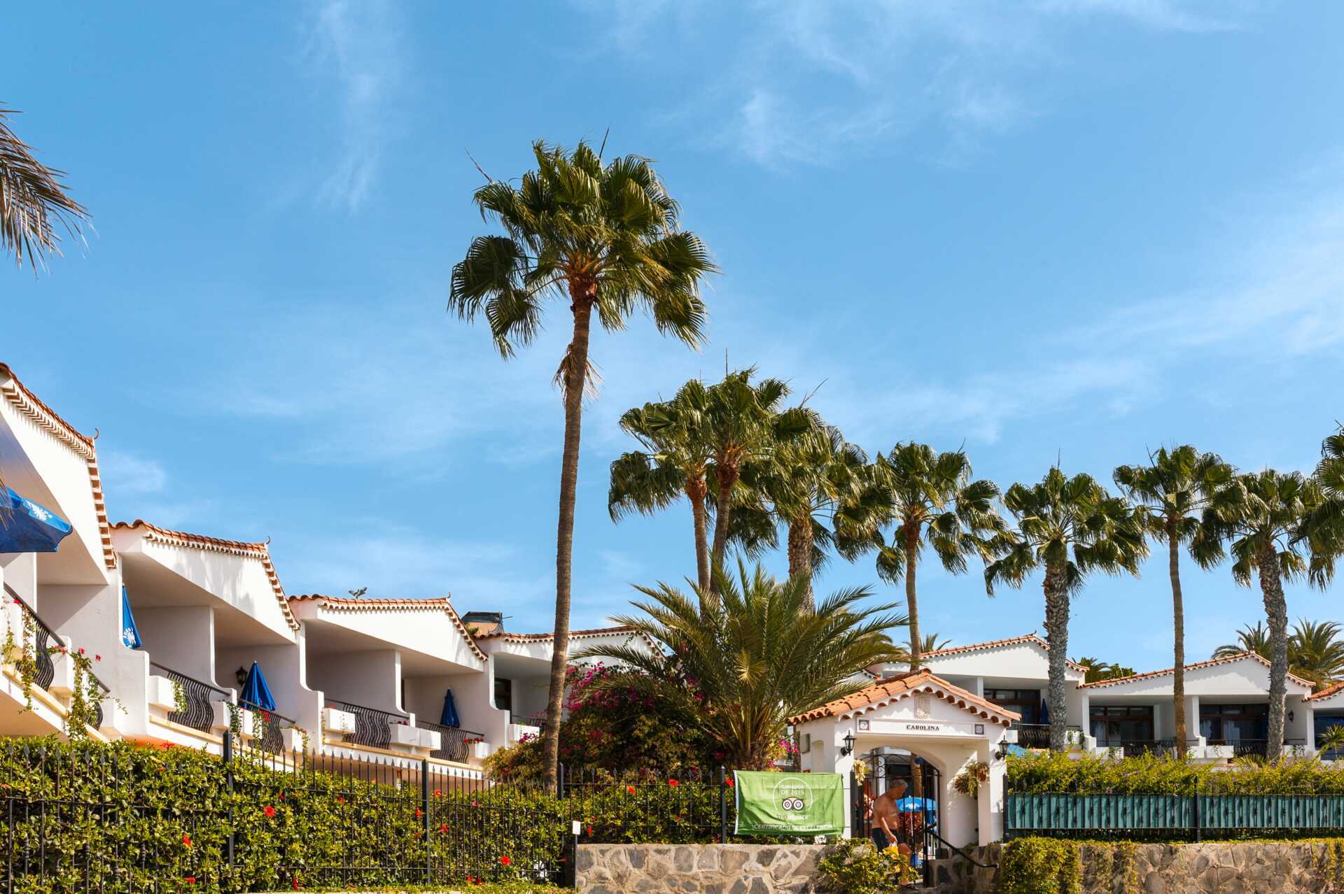 Hotel Sunsuites Carolina op Gran Canaria, Canarische Eilanden.