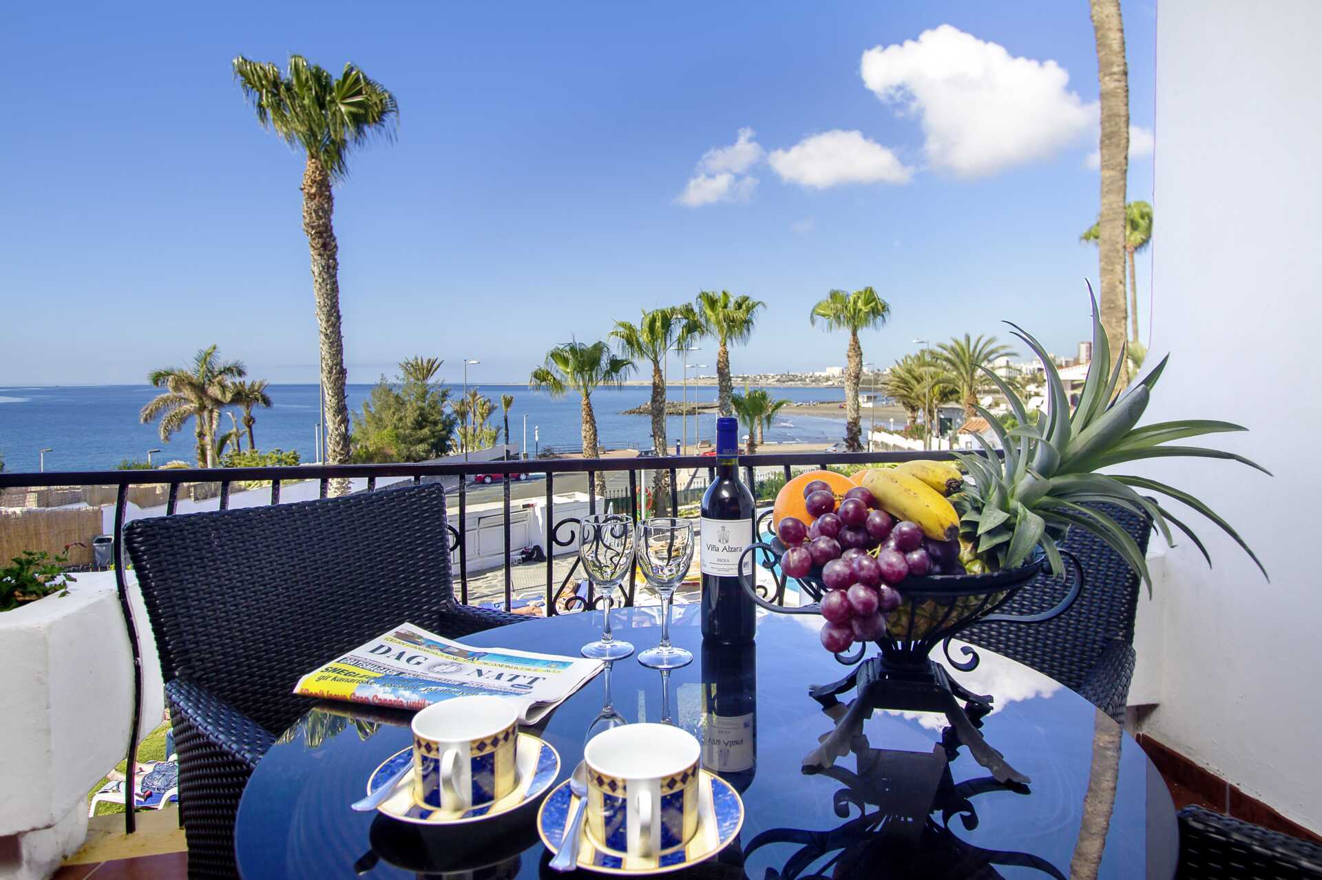 Tweekamerappartement superior in het Sunsuites Carolina hotel op Gran Canaria, Canarische Eilanden.