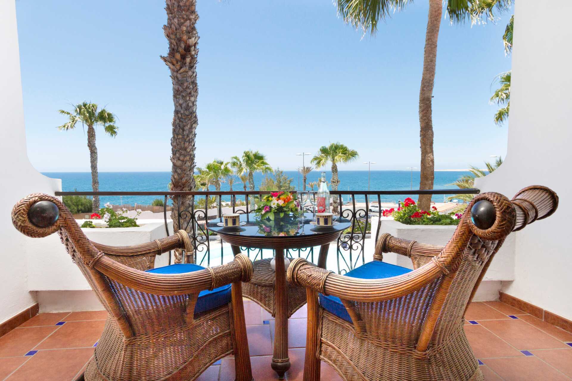 Tweekamerappartement superior in het Sunsuites Carolina hotel op Gran Canaria, Canarische Eilanden.