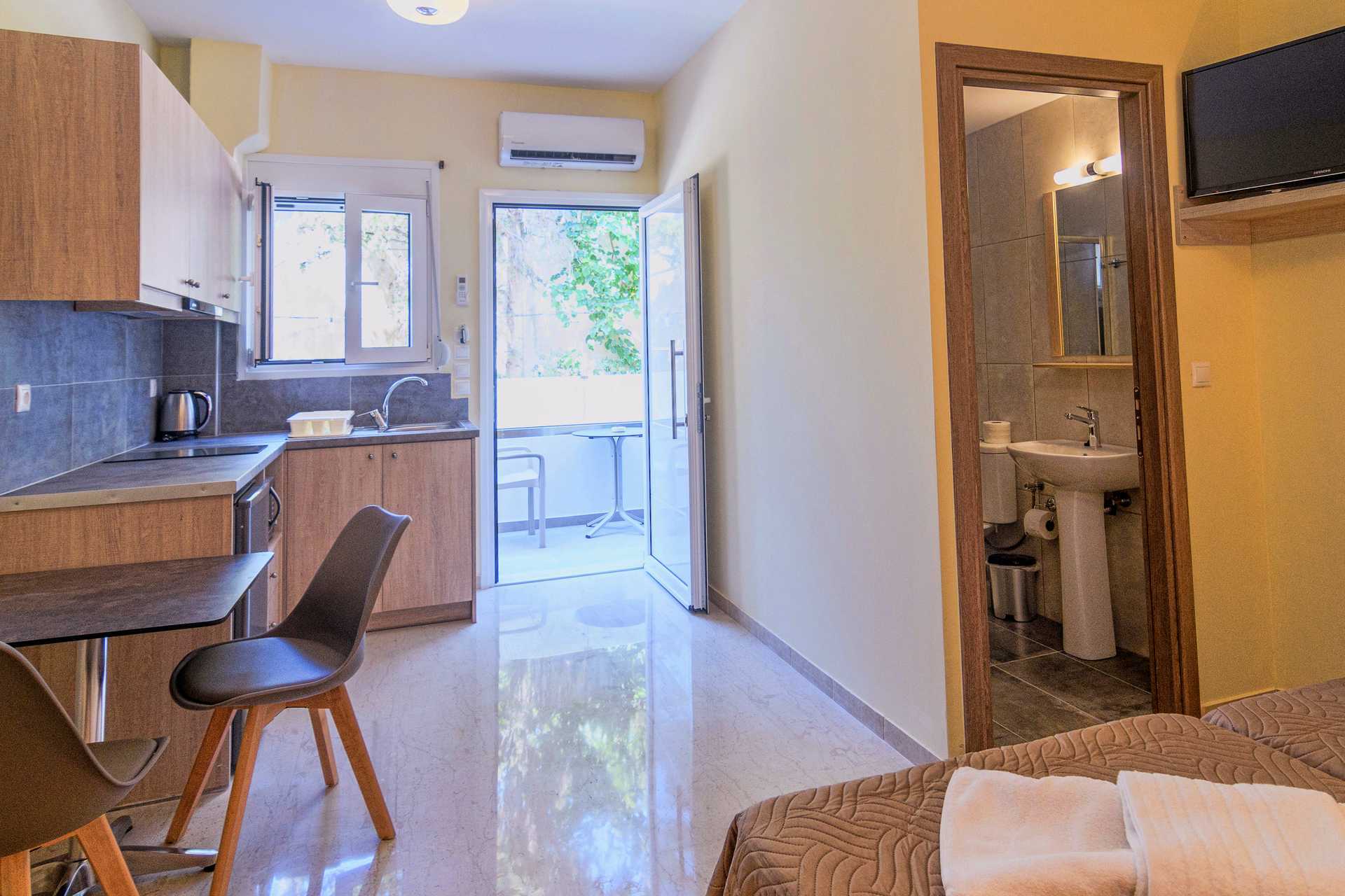 Superior studio in hotel Varvara's Diamond in Rethymnon, Kreta.