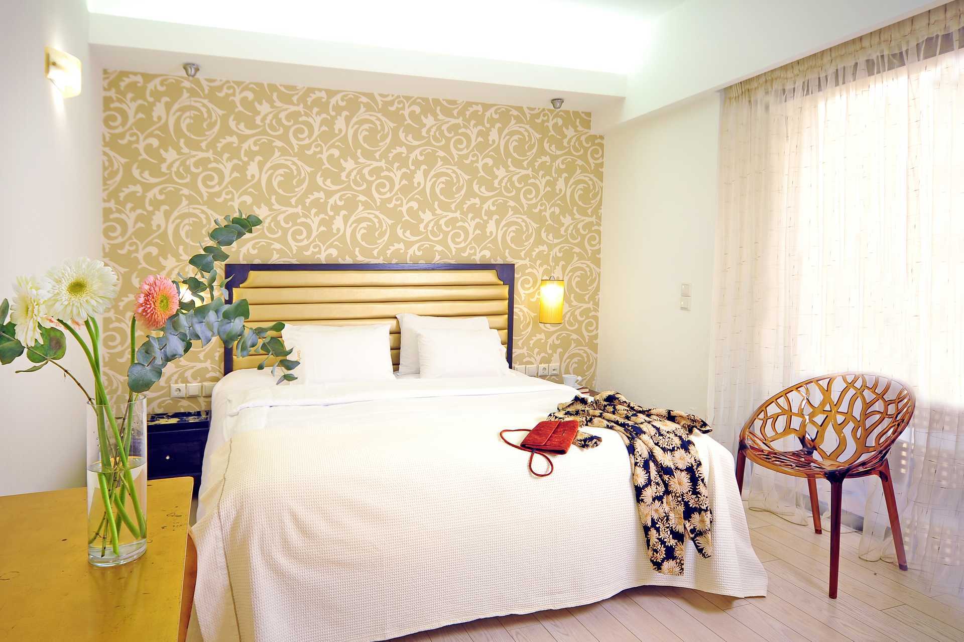 Superior tweekamerappartement in Hotel Steris in de stad Rethymnon op Kreta, Griekenland.